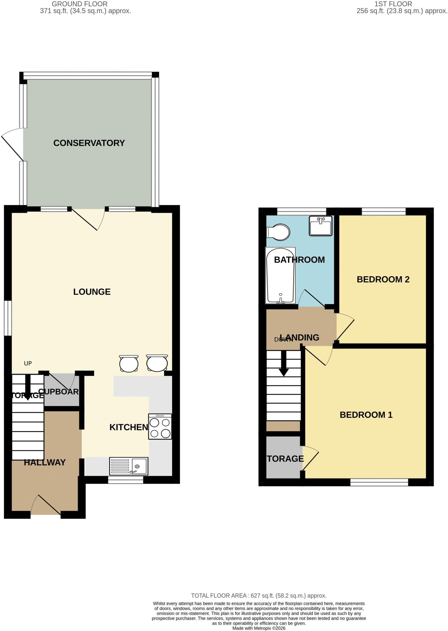 10 Chaffinch Close, Manchester floorplan