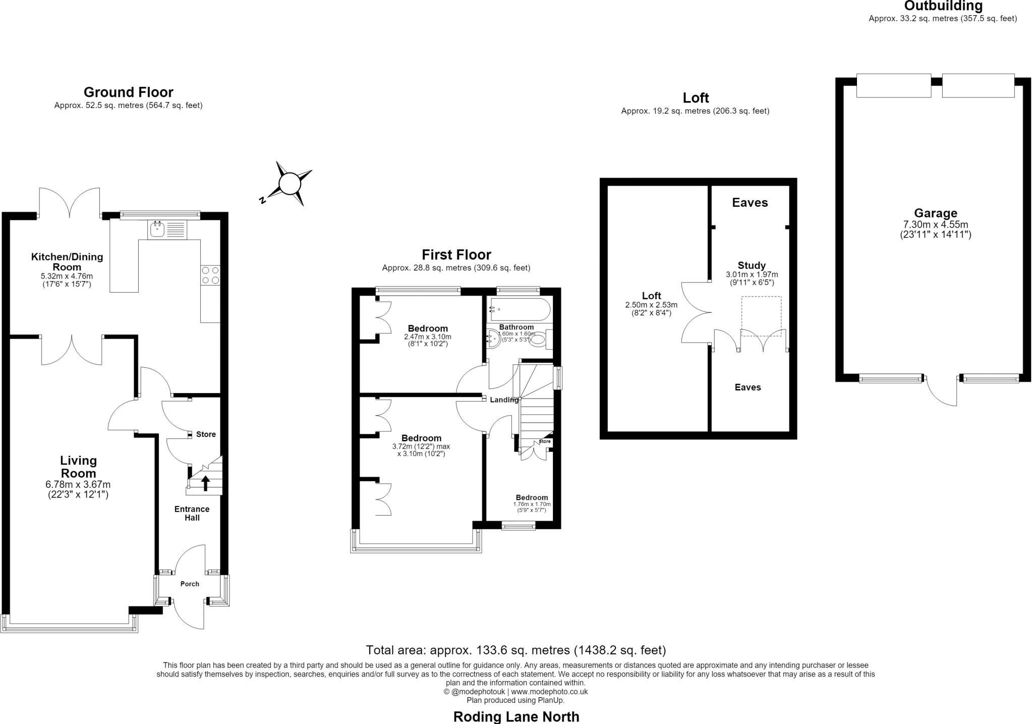 Roding Lane North, Woodford Green, Redbridge floorplan