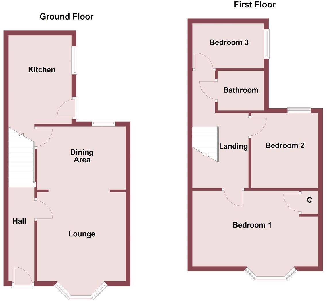 Gladstone Road, Neston floorplan