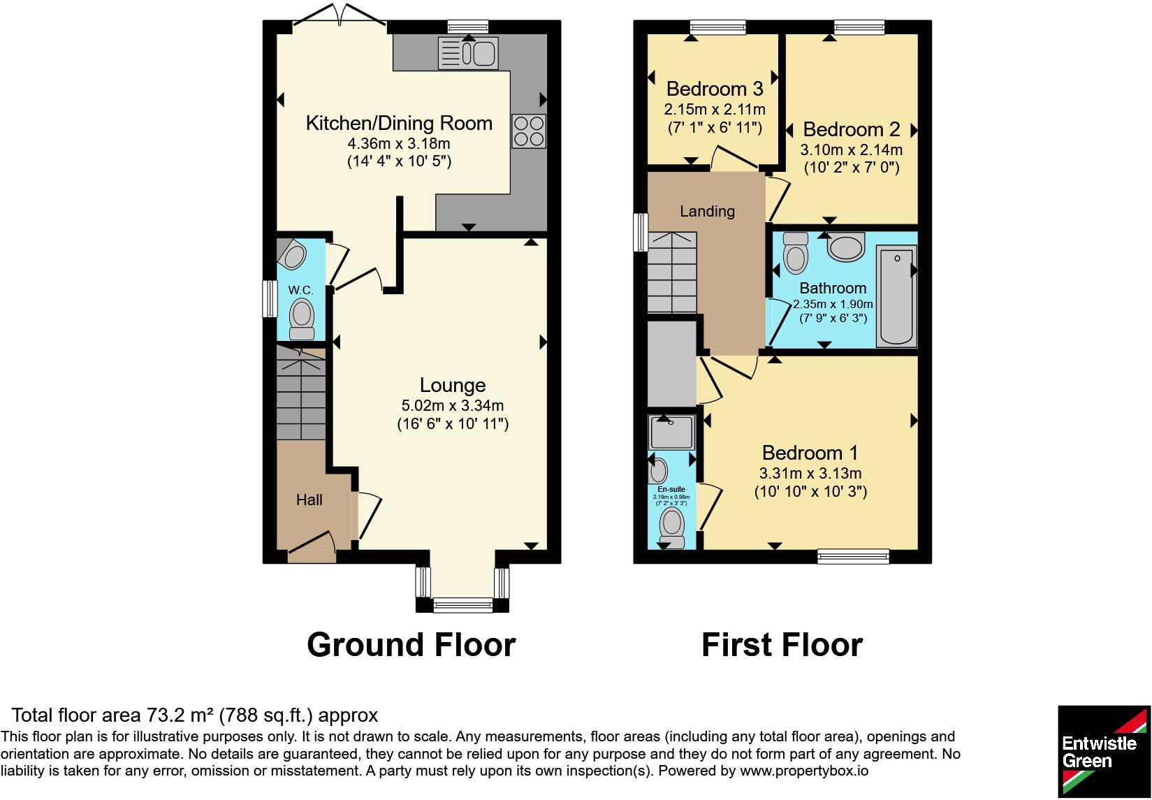Edward Drive, Garstang, Preston, Lancashire, PR3 floorplan