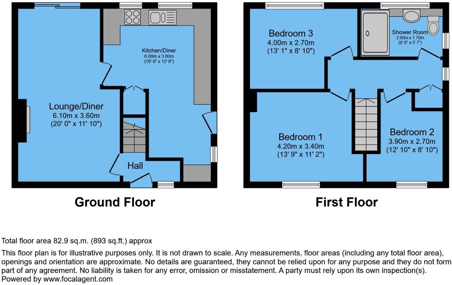 Yew Tree Drive, Shirebrook, Mansfield, NG20 8QH floorplan
