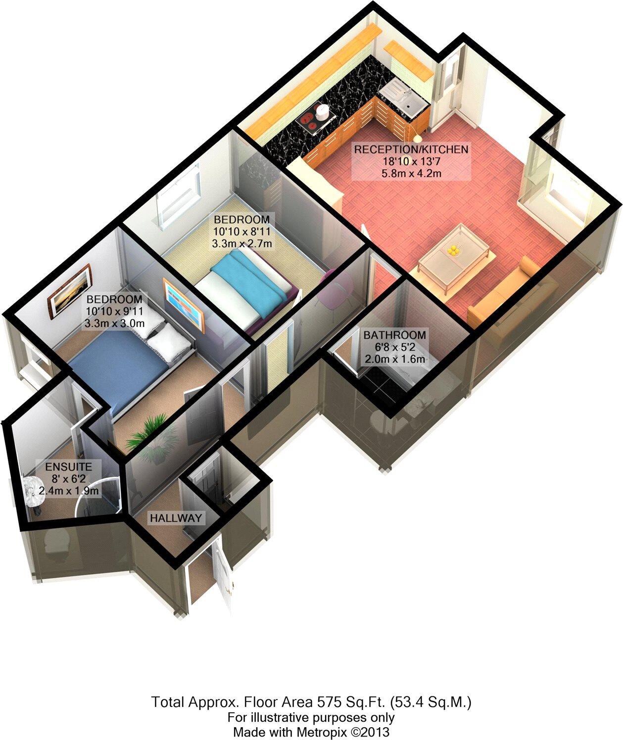Royal Victoria Court, Royal Victoria Park, Bristol, BS10 floorplan