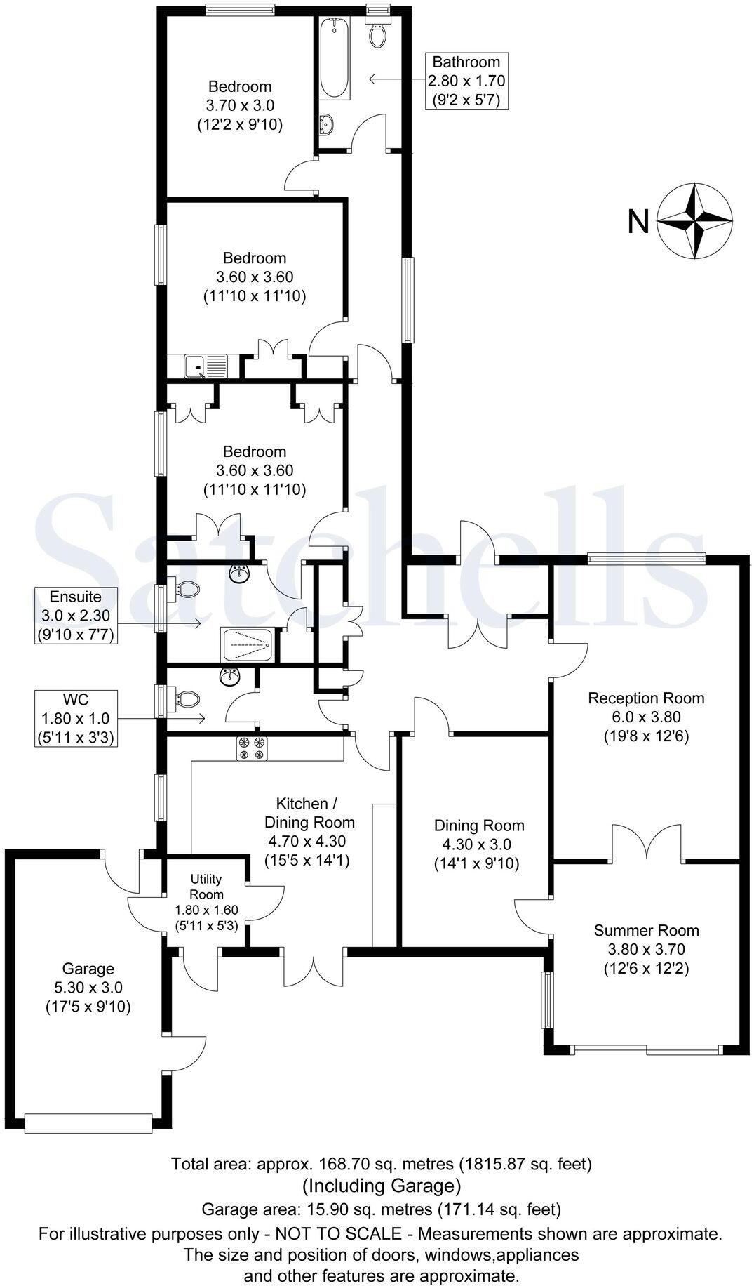 Victoria Road, Shefford, SG17 floorplan