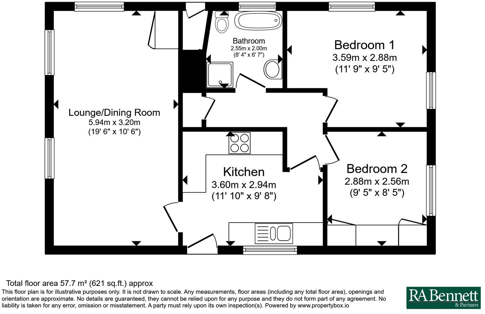 Berkeley Vale Park, Berkeley, Gloucestershire, GL13 floorplan