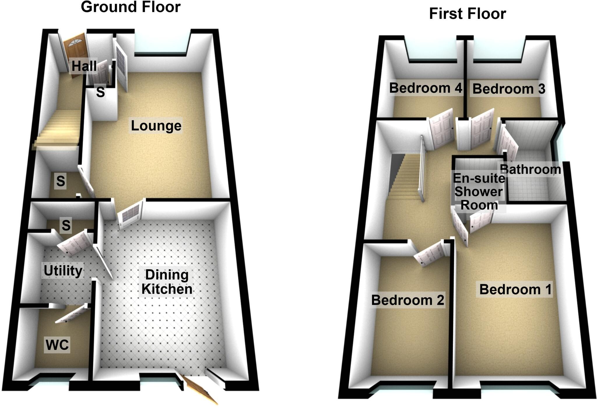 Leach Street, Gorton, M18 8AL floorplan