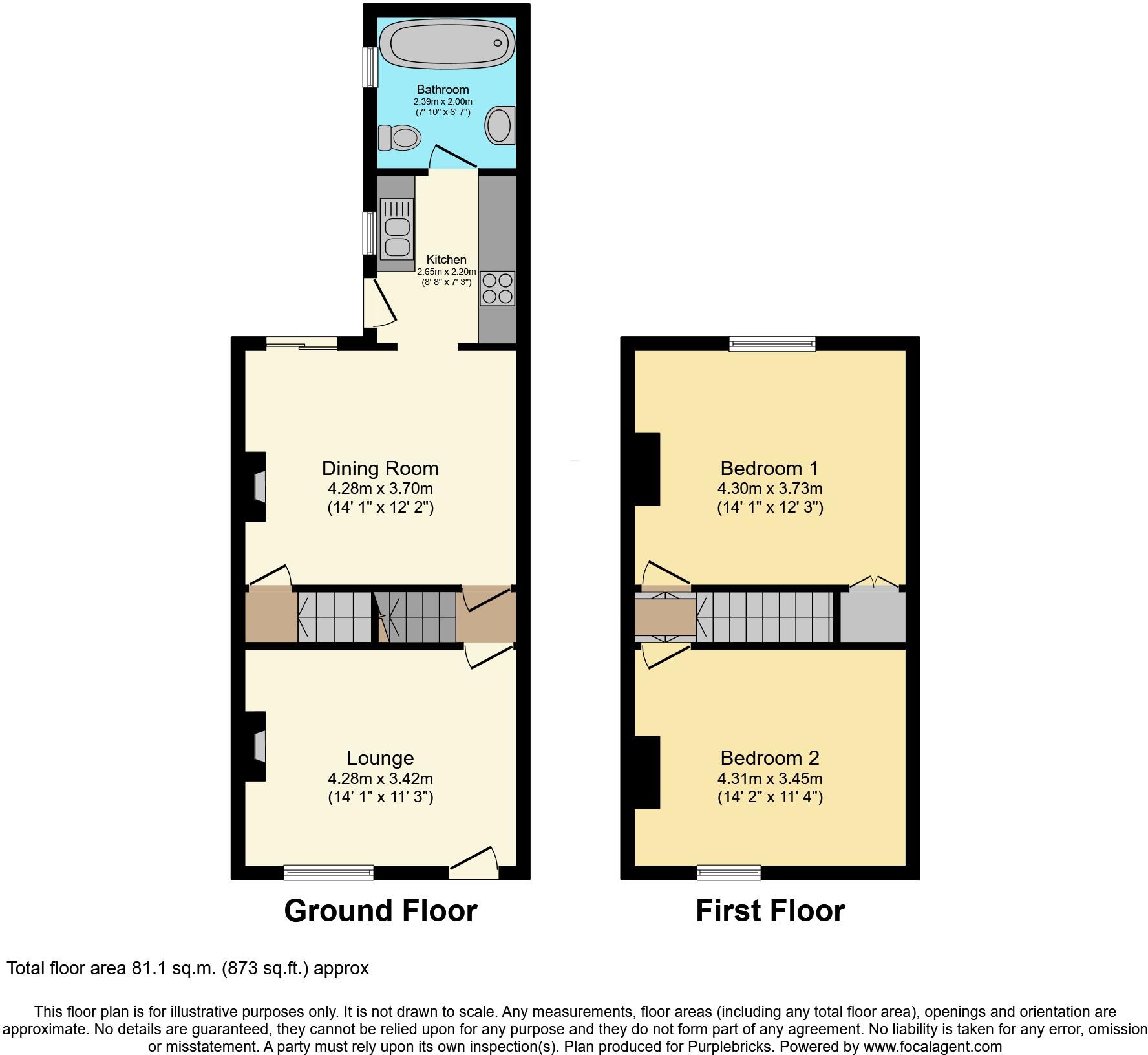 Wood Lane, Rothwell, Leeds, LS26 floorplan