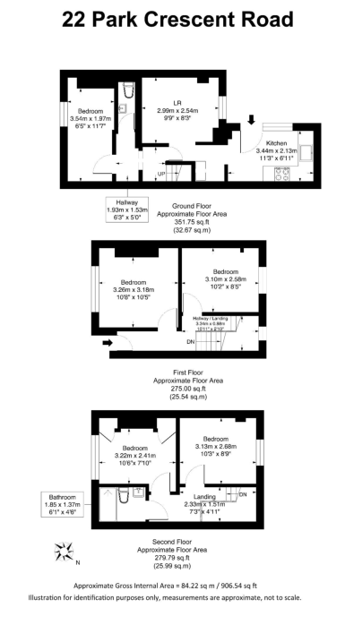 Park Crescent Road, Brighton floorplan