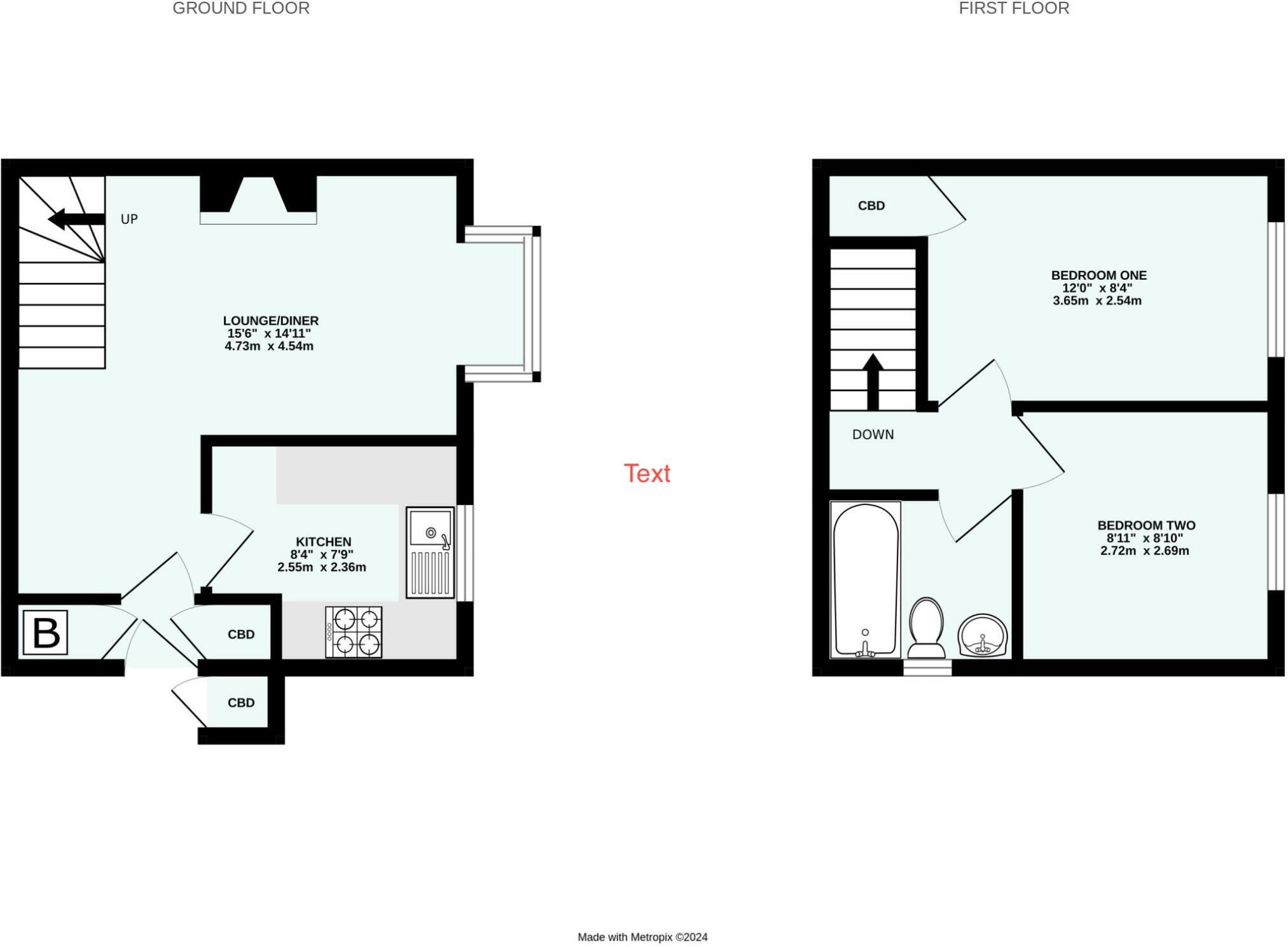 Moorland Gardens, Plymouth, Devon, PL7 2FP floorplan