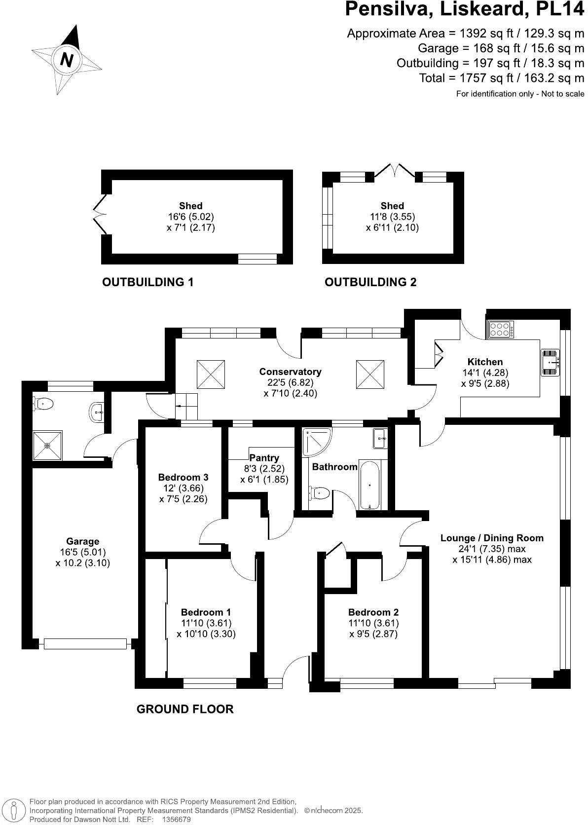 Pensilva, Liskeard floorplan