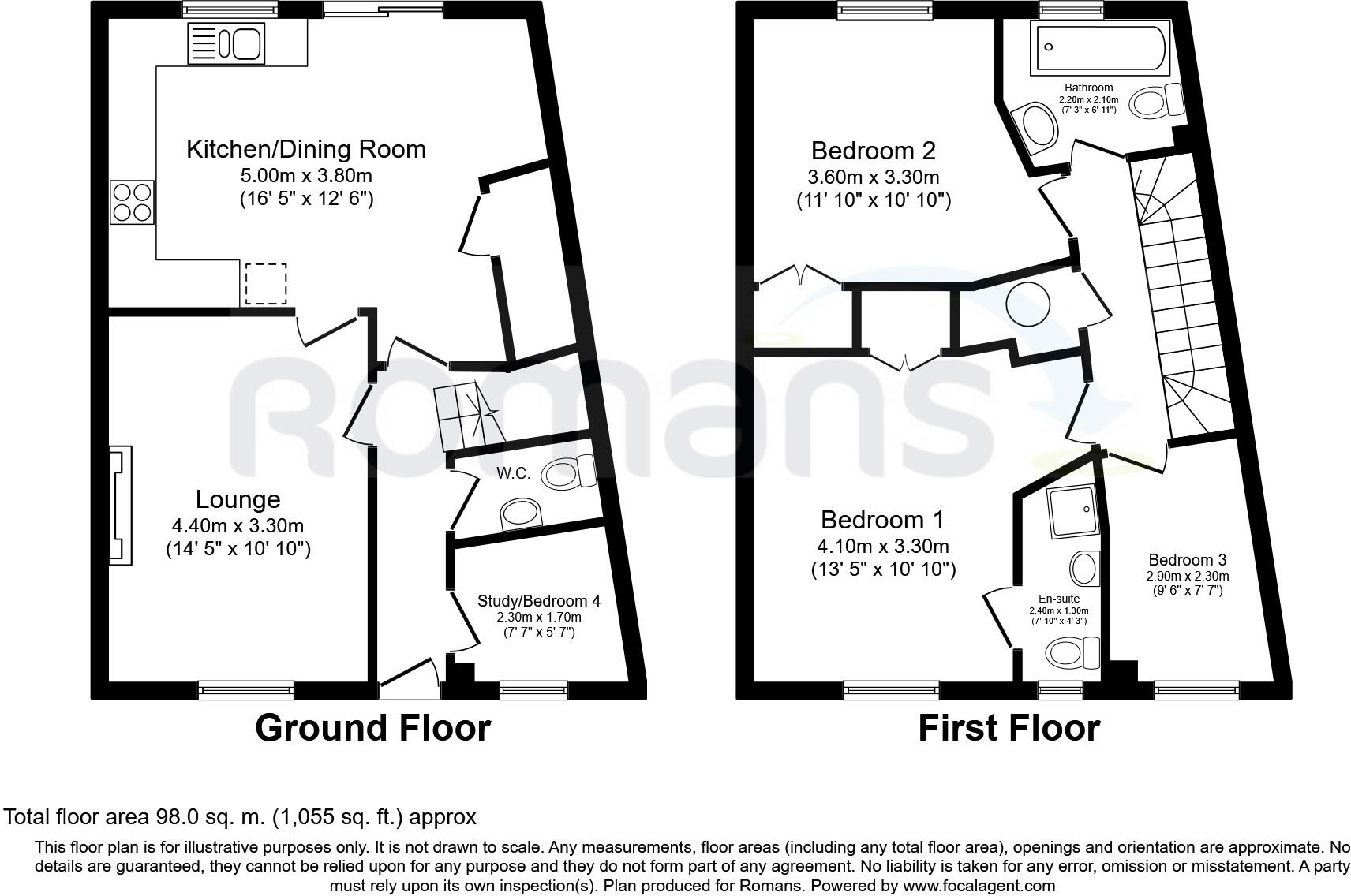 Benham Drive, Spencers Wood, Reading, RG7 floorplan