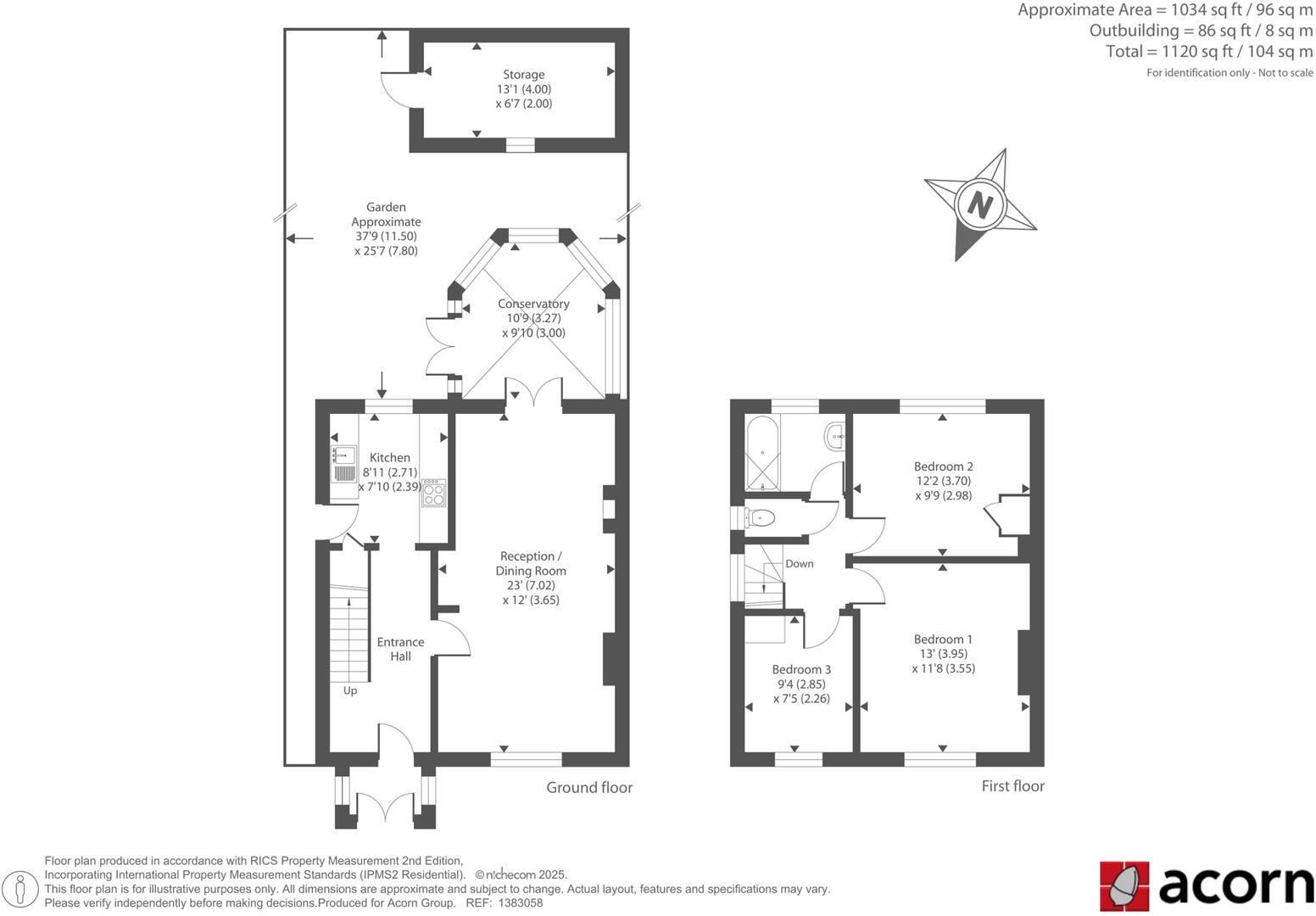 Rowan Crescent, Dartford, Kent floorplan