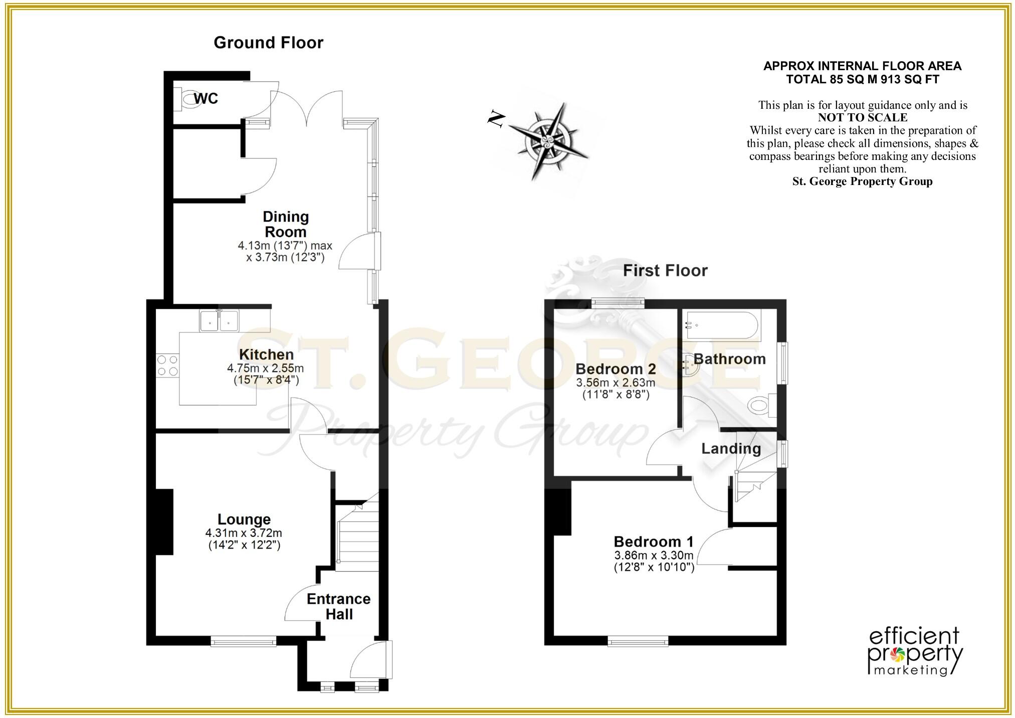 Colchester Road, Halstead, Essex, CO9 floorplan