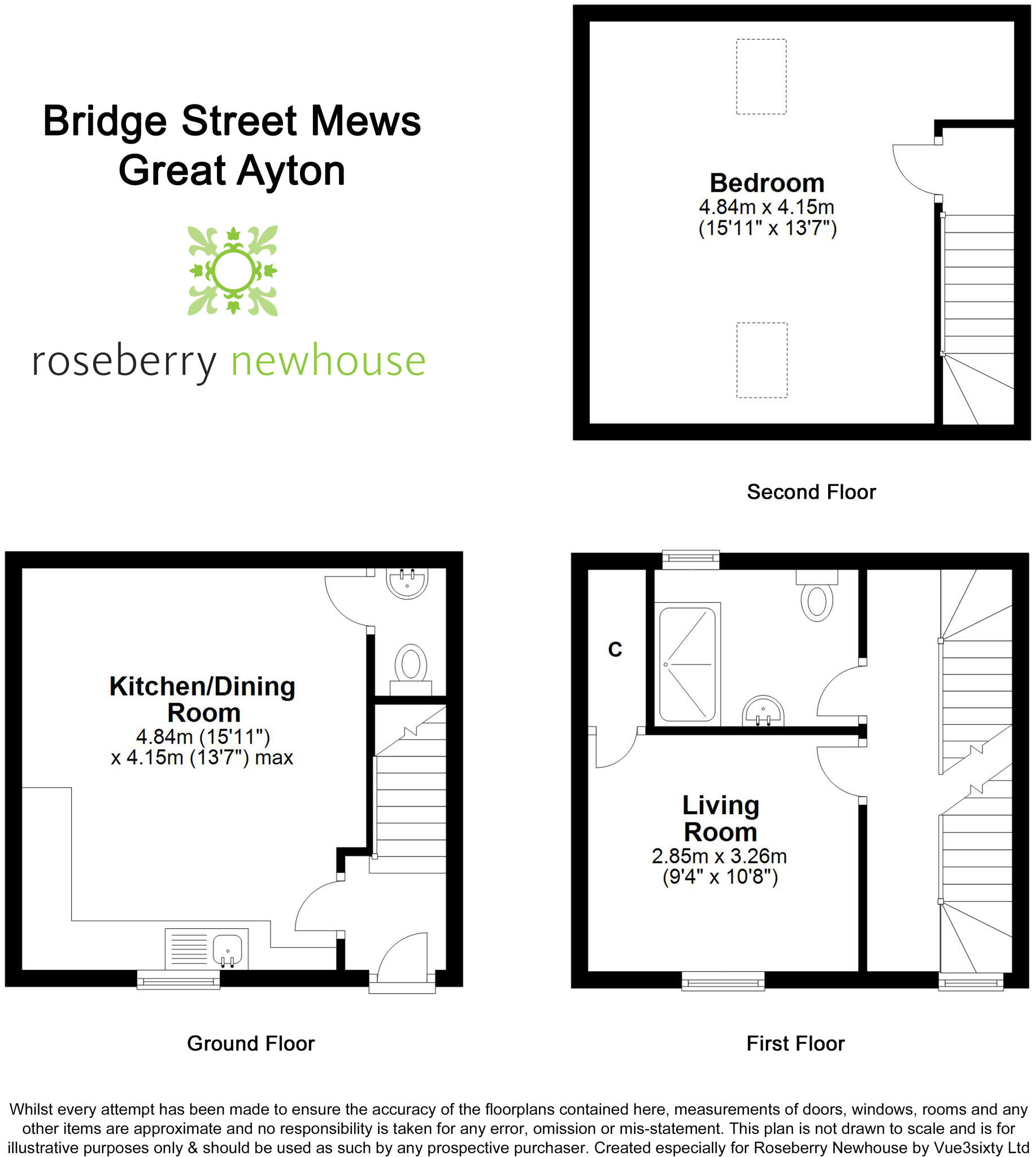 Bridge Street Mews, Great Ayton, Middlesbrough, North Yorkshire floorplan