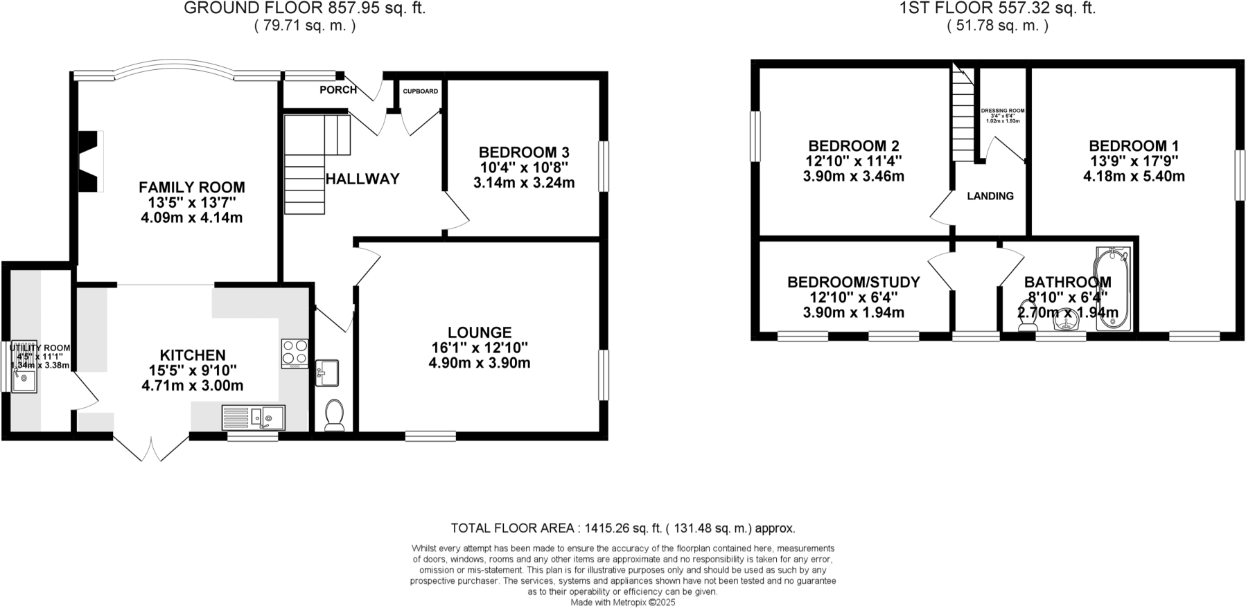 Yewlands Drive,  Garstang, PR3 floorplan