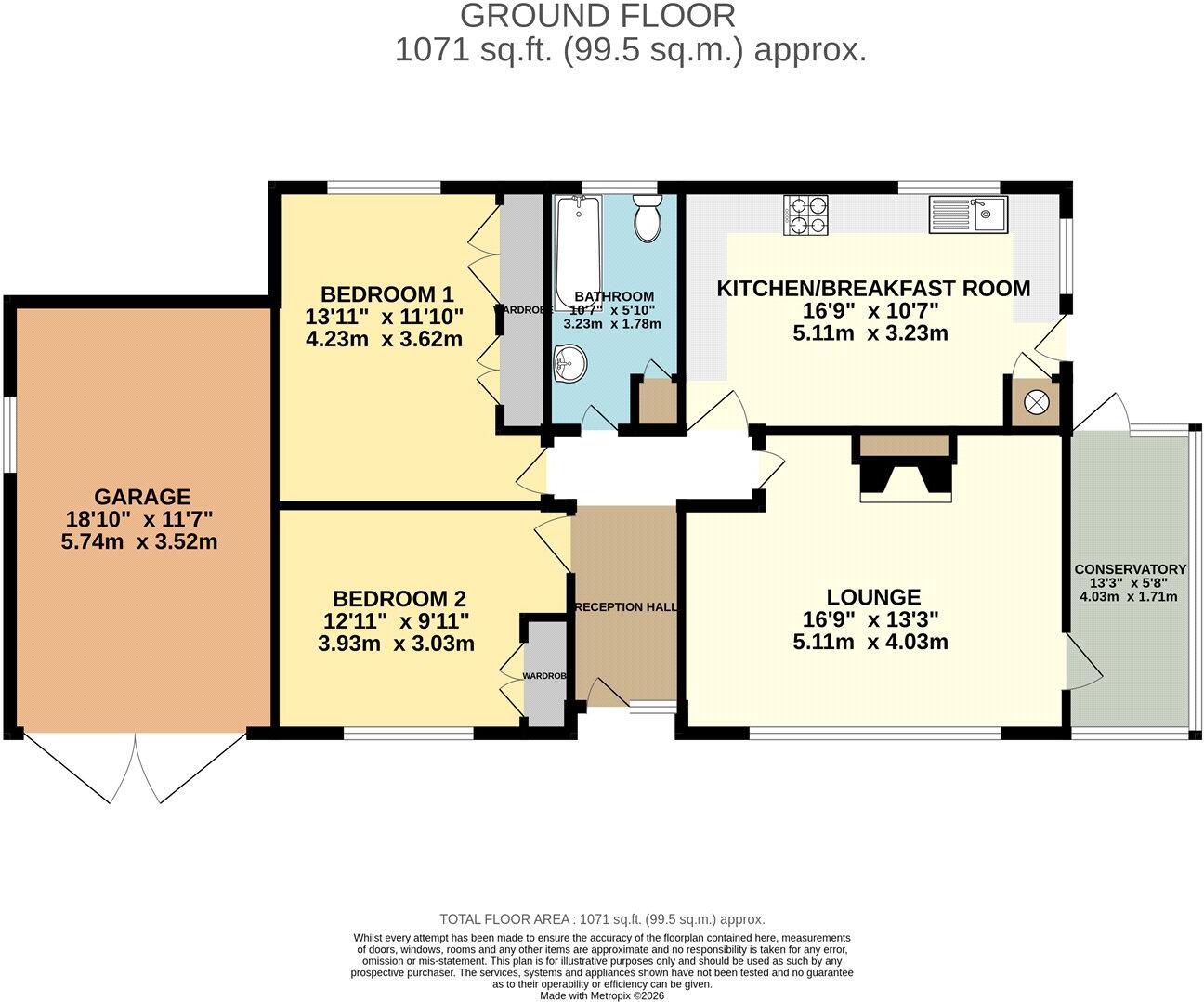 Cherry Rise, Barton Mills, Bury St. Edmunds, Suffolk, IP28 floorplan