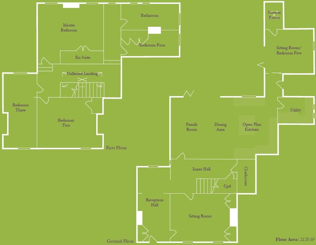 St Marys Cottage, Sudbury Road, Yoxall, DE13 floorplan