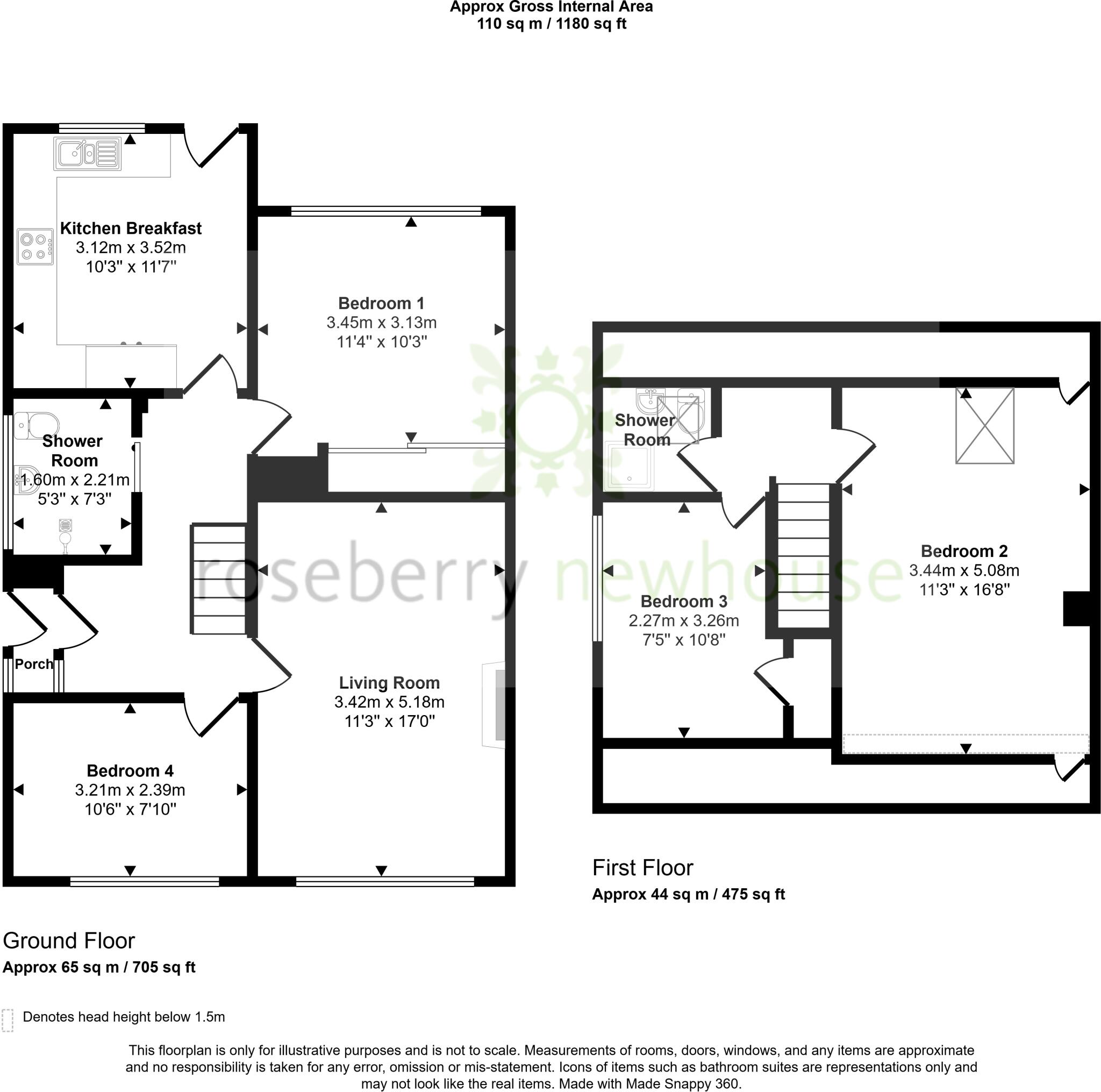 Fairfield Road, Stokesley, Middlesbrough, North Yorkshire floorplan