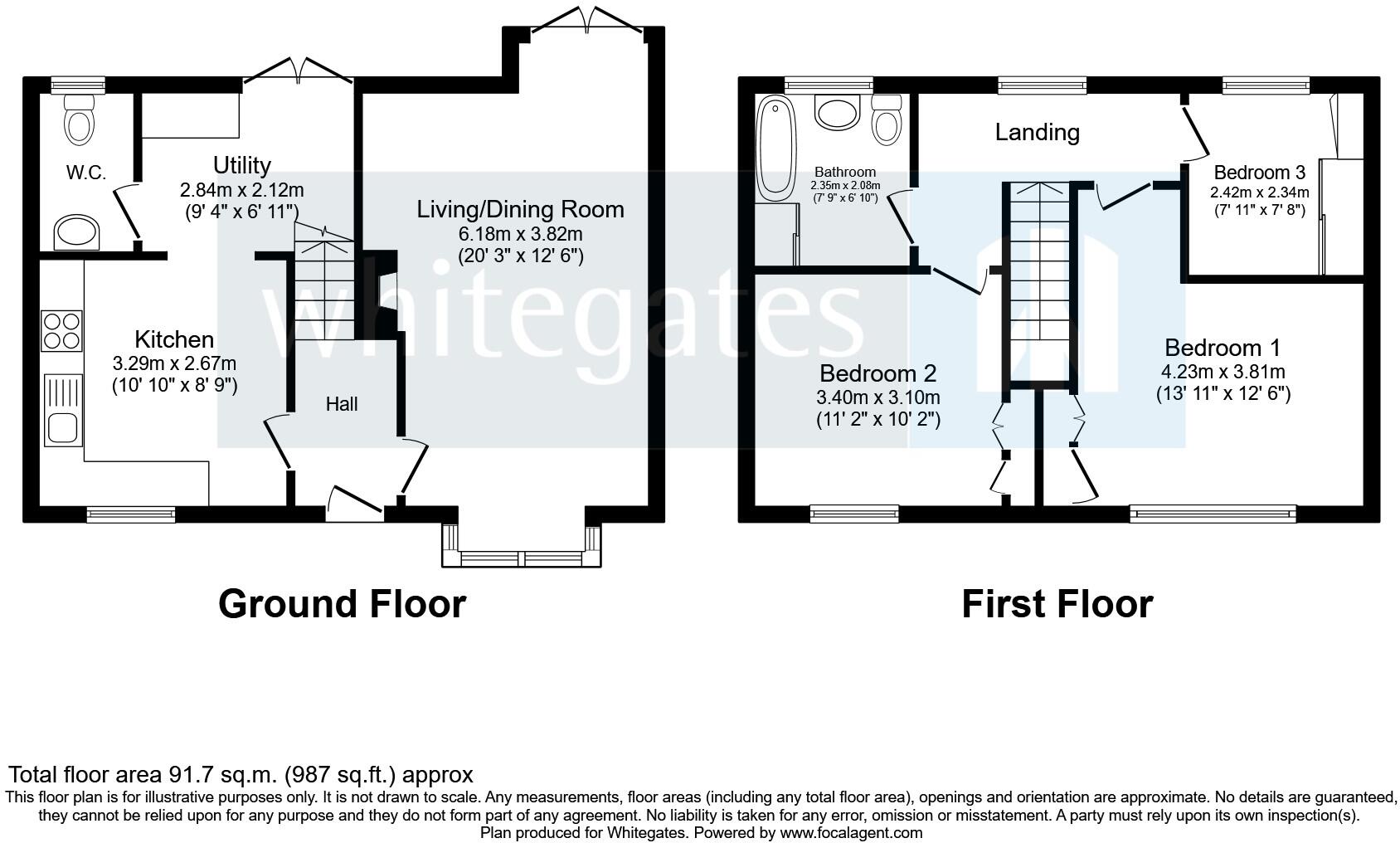 Readesdale Avenue, Crewe, Cheshire, CW2 floorplan