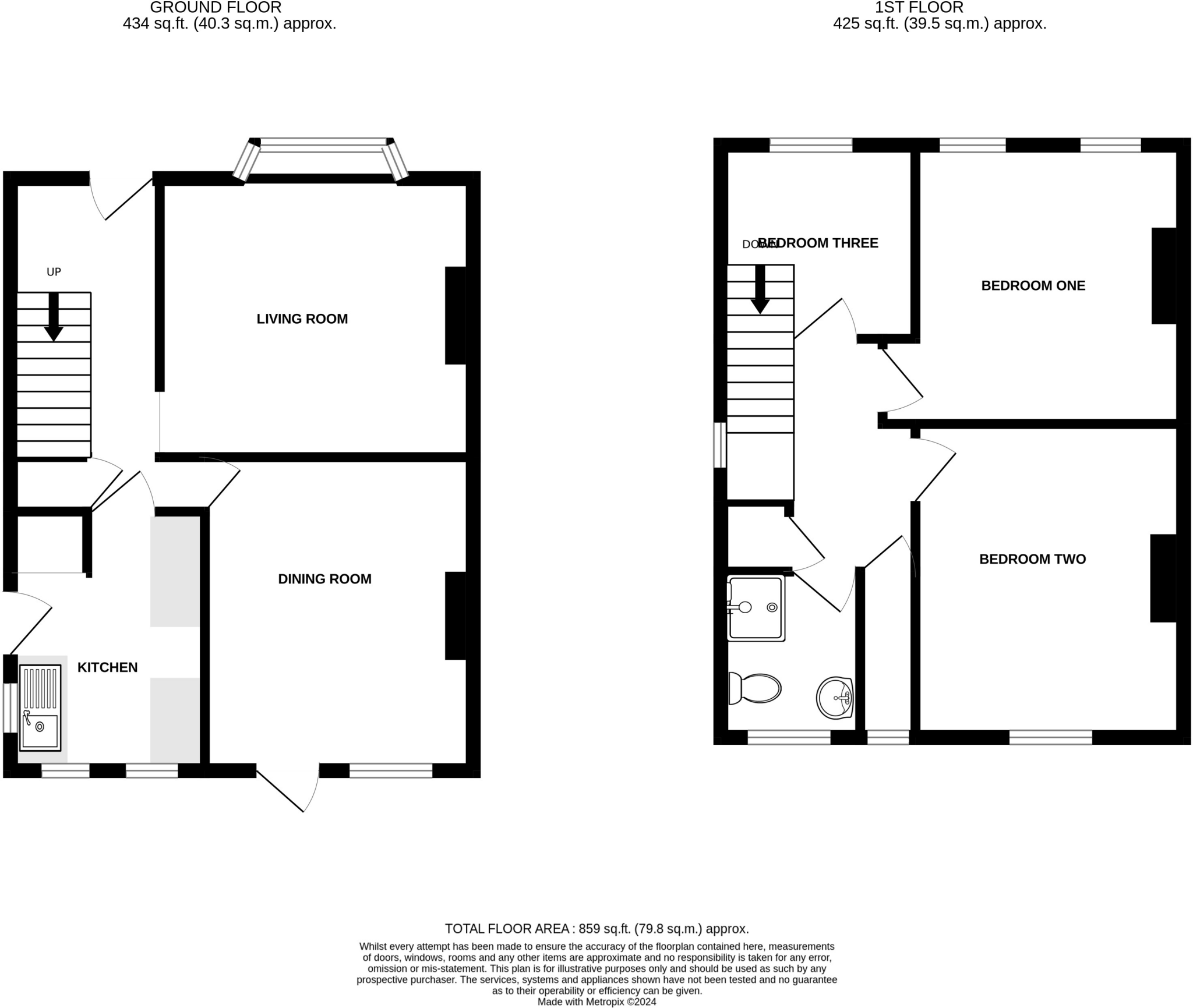 Perne Road, Cambridge floorplan