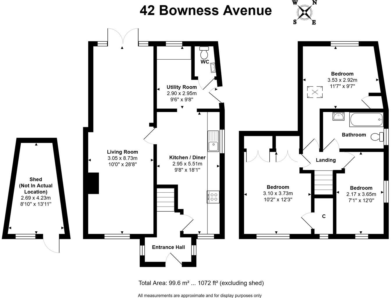 Bowness Avenue, Didcot, Oxfordshire, OX11 floorplan