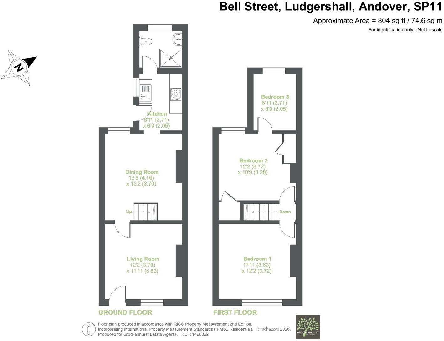 Bell Street, Ludgershall, Andover, SP11 9NU floorplan