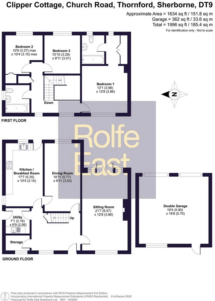 Church Road, Thornford, Dorset floorplan
