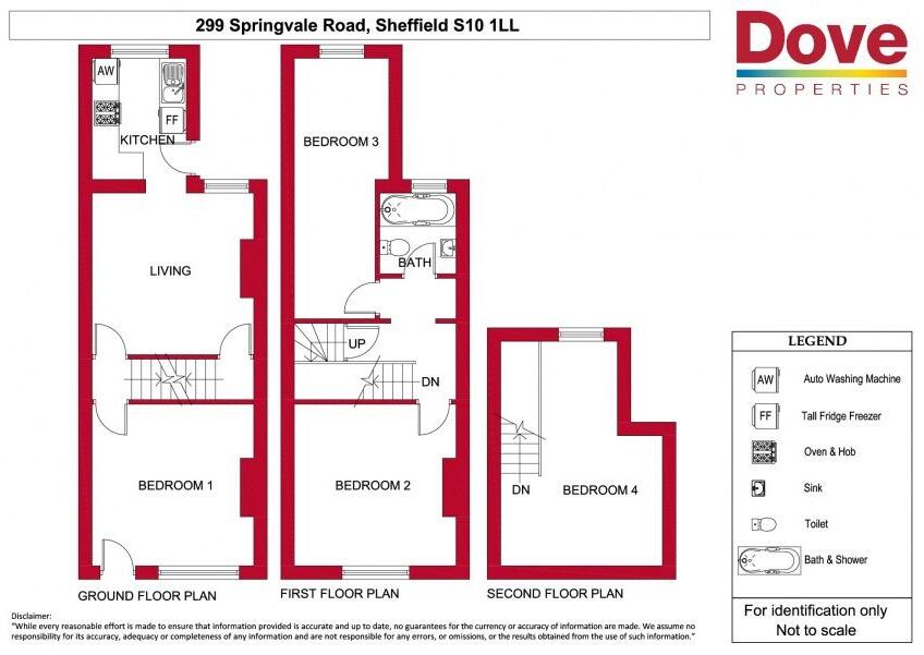 299 Springvale Road, Crookes floorplan