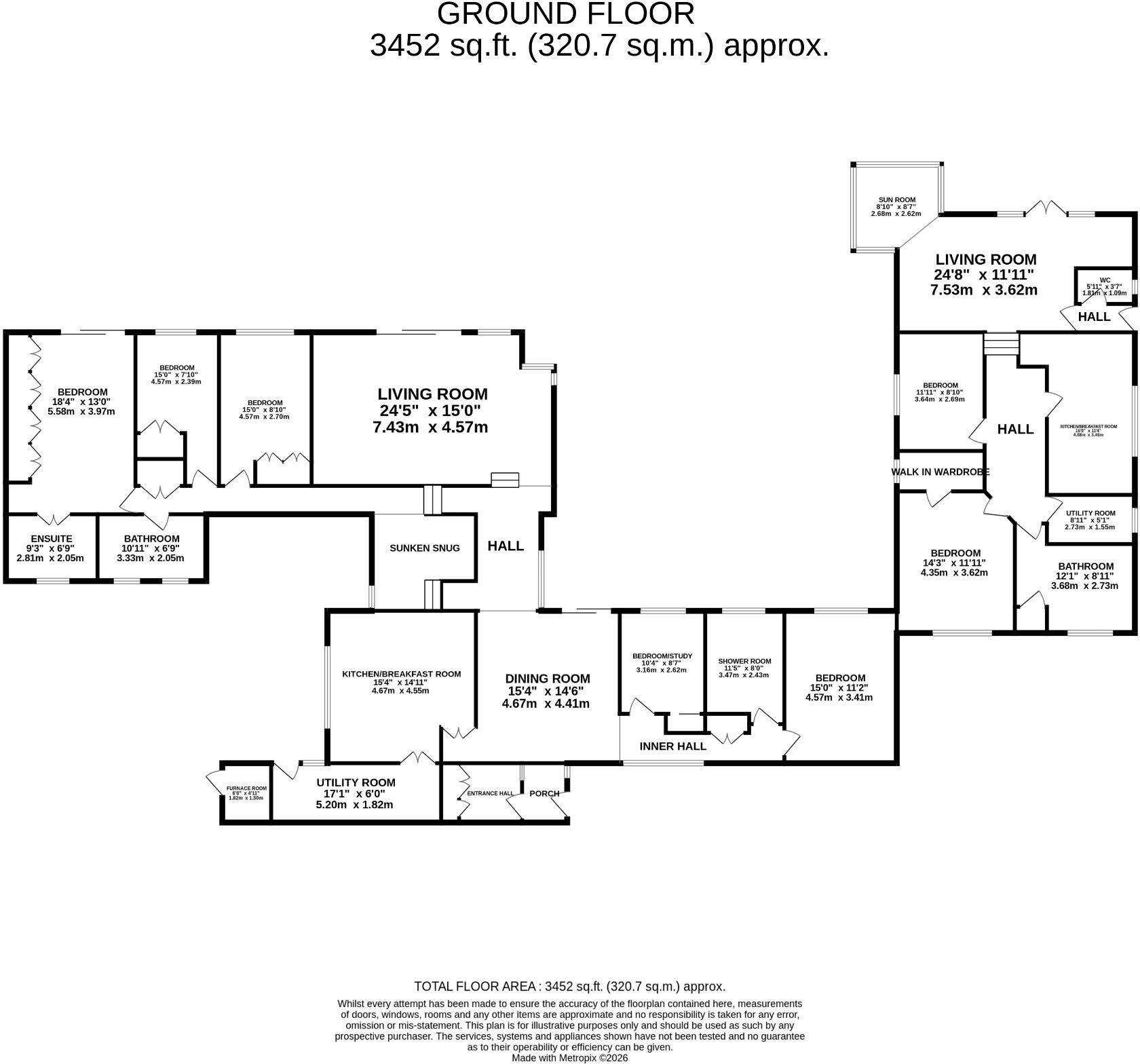 Bank House, Coedkernew, Newport floorplan