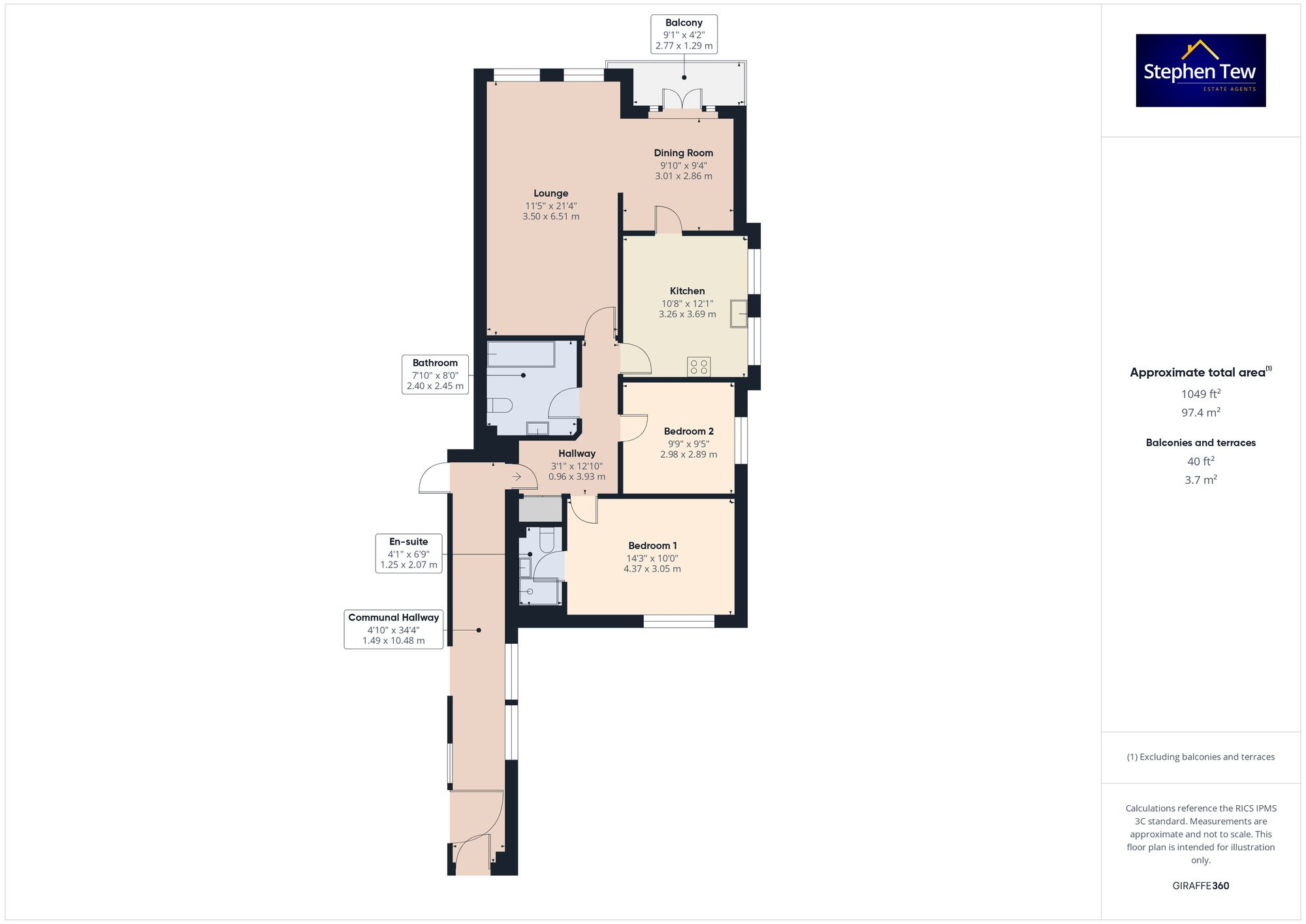 Newton Drive, Regency Court, FY3 floorplan