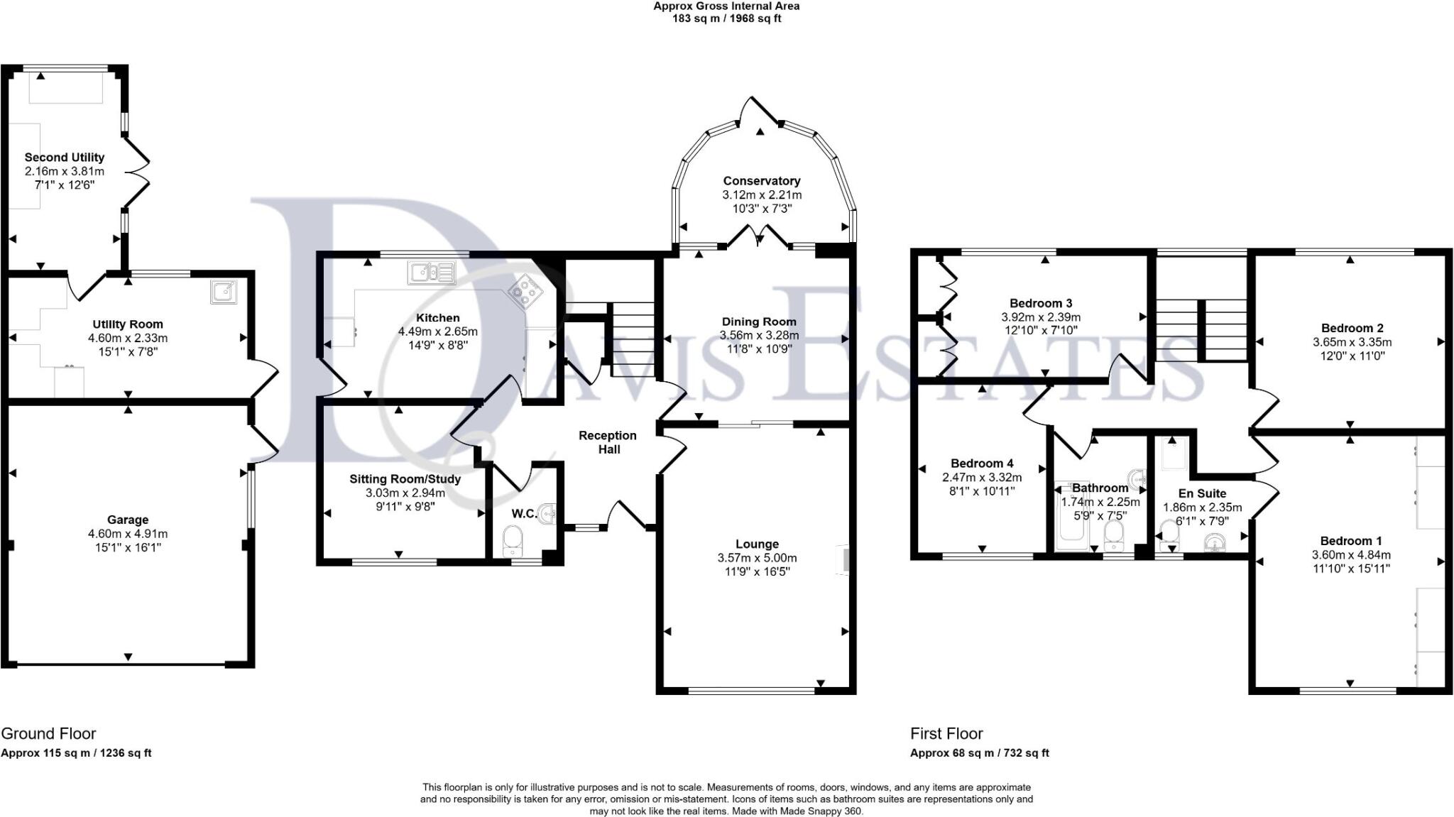Yevele Way, Emerson Park, Hornchurch floorplan