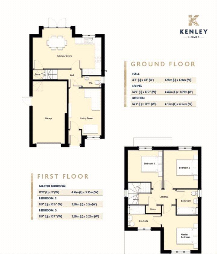 Etherley Meadows, Etherley Moor, Bishop Auckland, DL14 floorplan