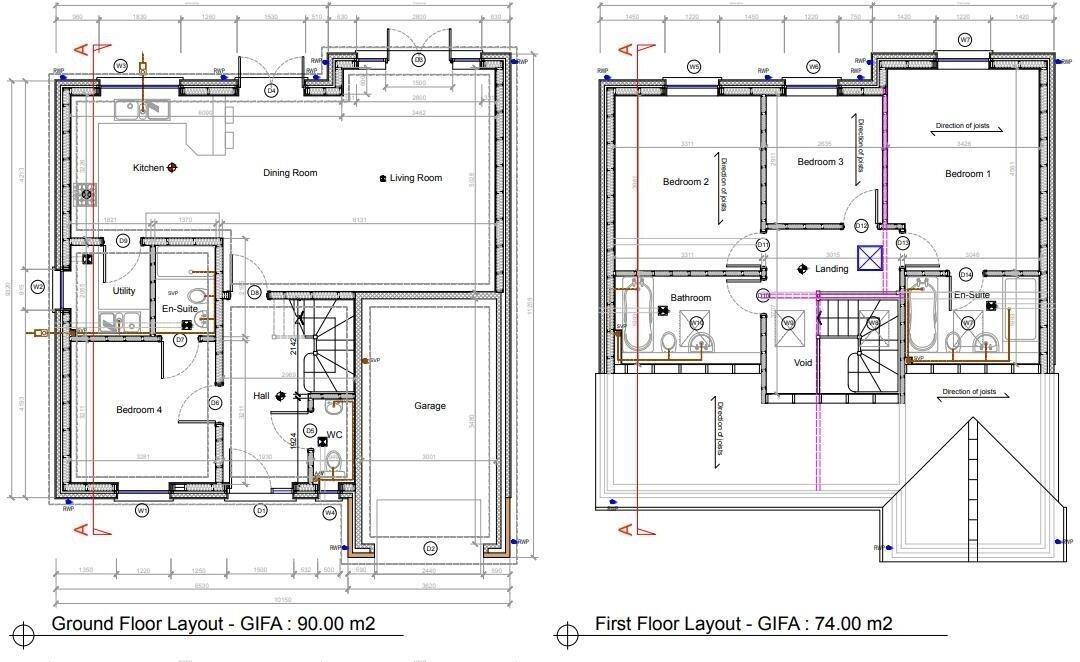 Whitecross, Exceptional new build home floorplan