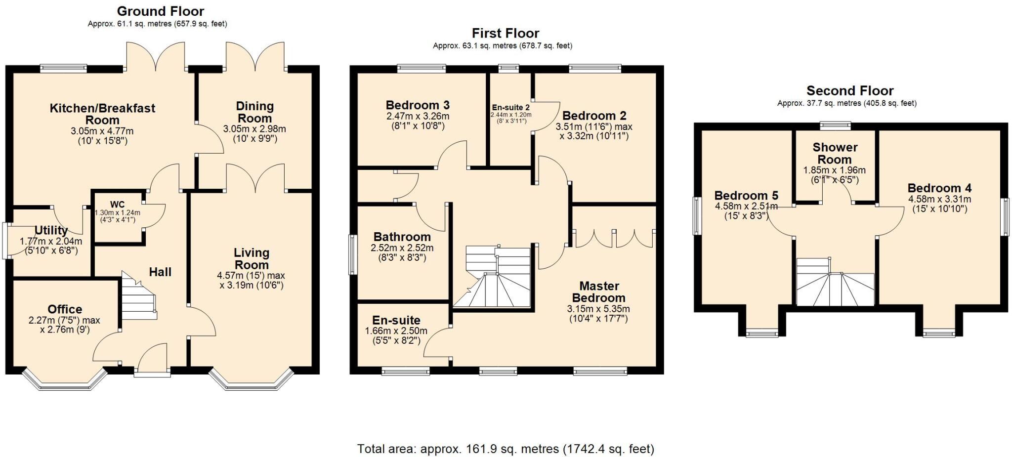 Farriers Gate, Chatteris floorplan