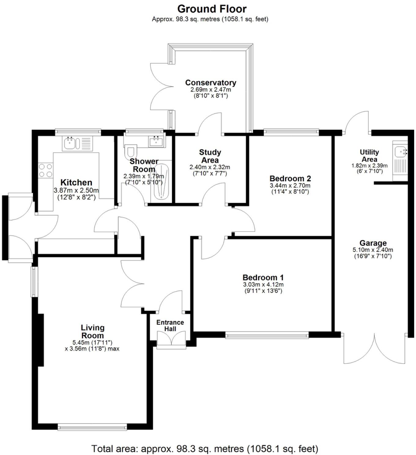 Denison Avenue, Retford, Nottinghamshire, DN22 floorplan