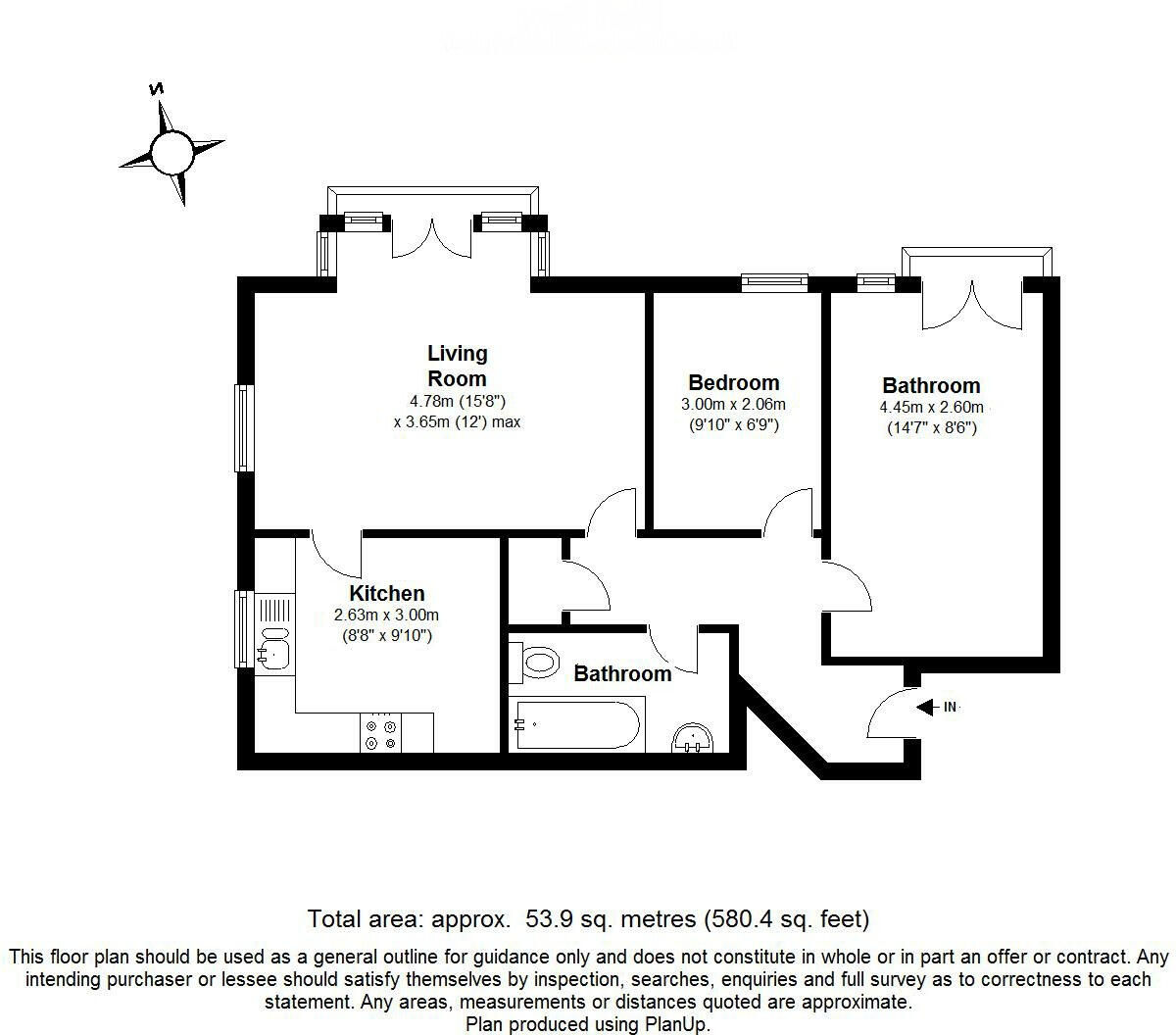 Tidworth Road, London floorplan