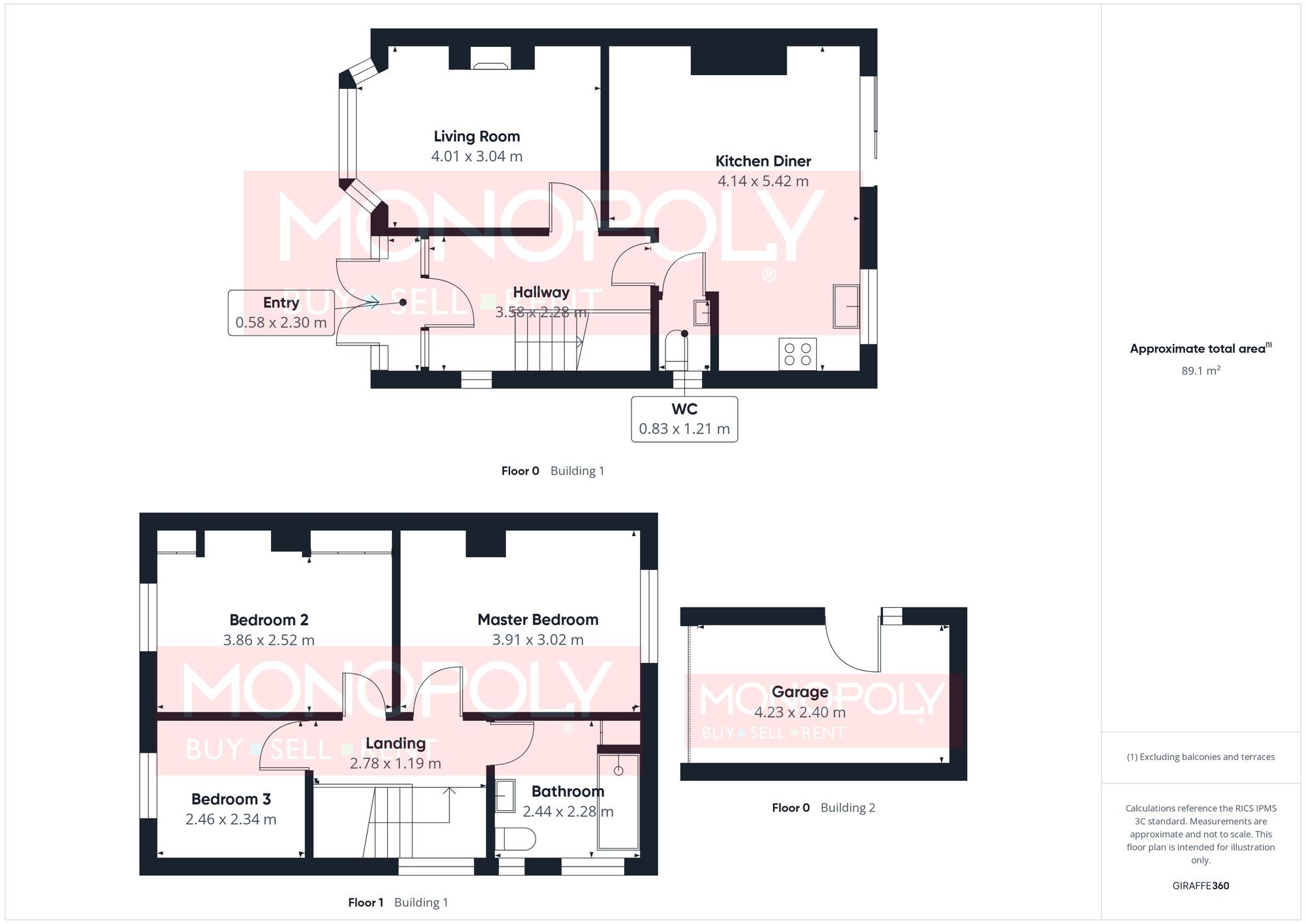 Trewen, Denbigh, LL16 floorplan