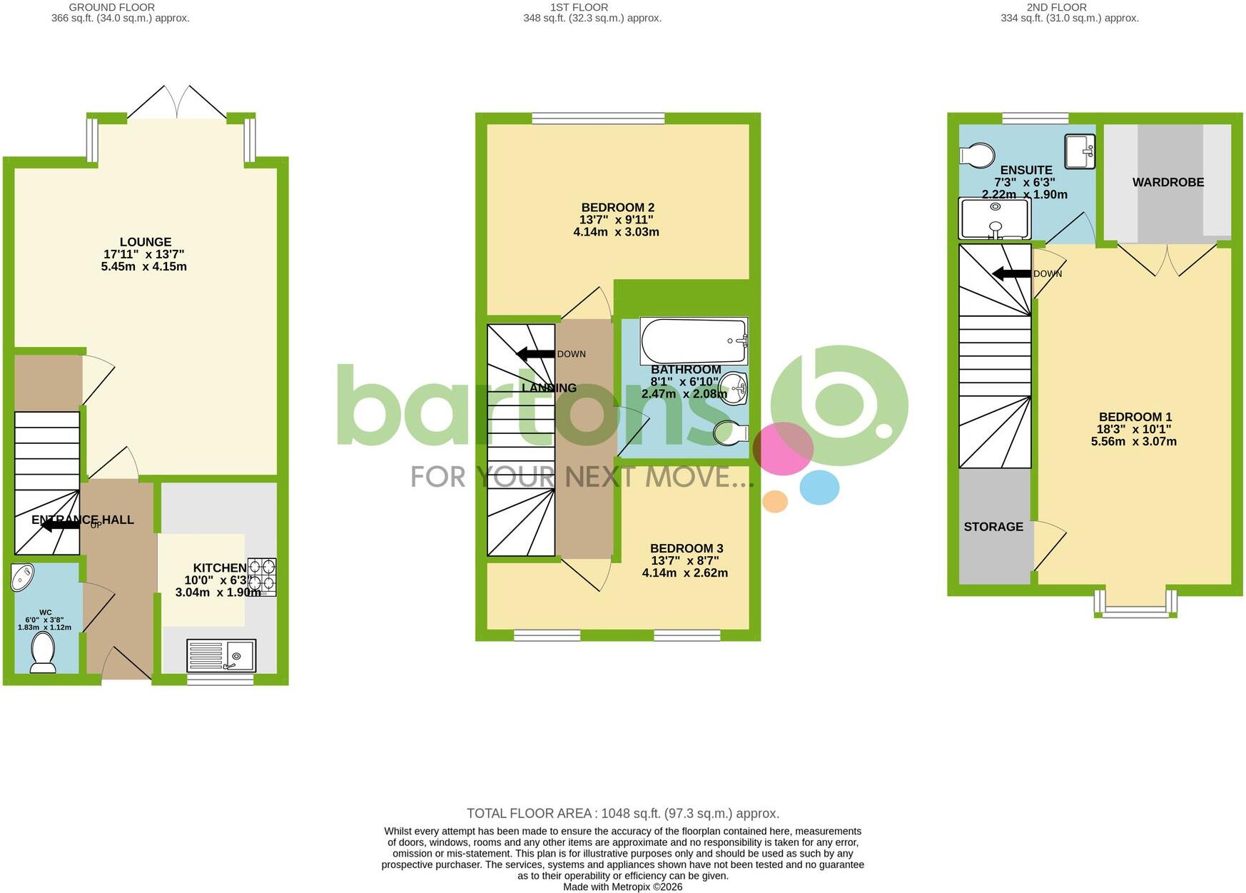The Mount, Sunnyside, S66 floorplan