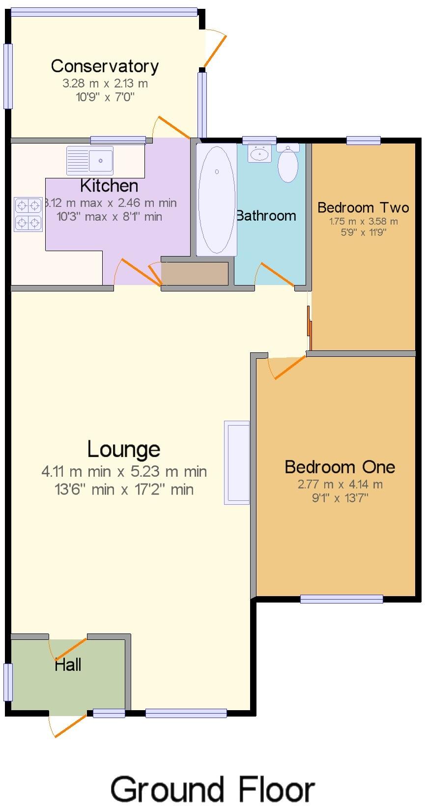 Horizon Views, Walcott, Norwich, Norfolk, NR12 floorplan