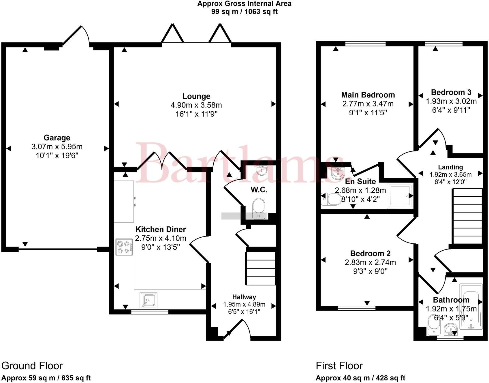 Crossfield Crescent, Albrighton, WV7 floorplan
