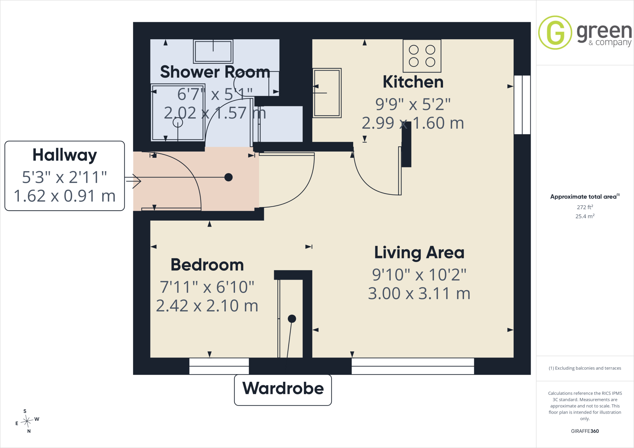 Green Leigh, Erdington, B23 floorplan