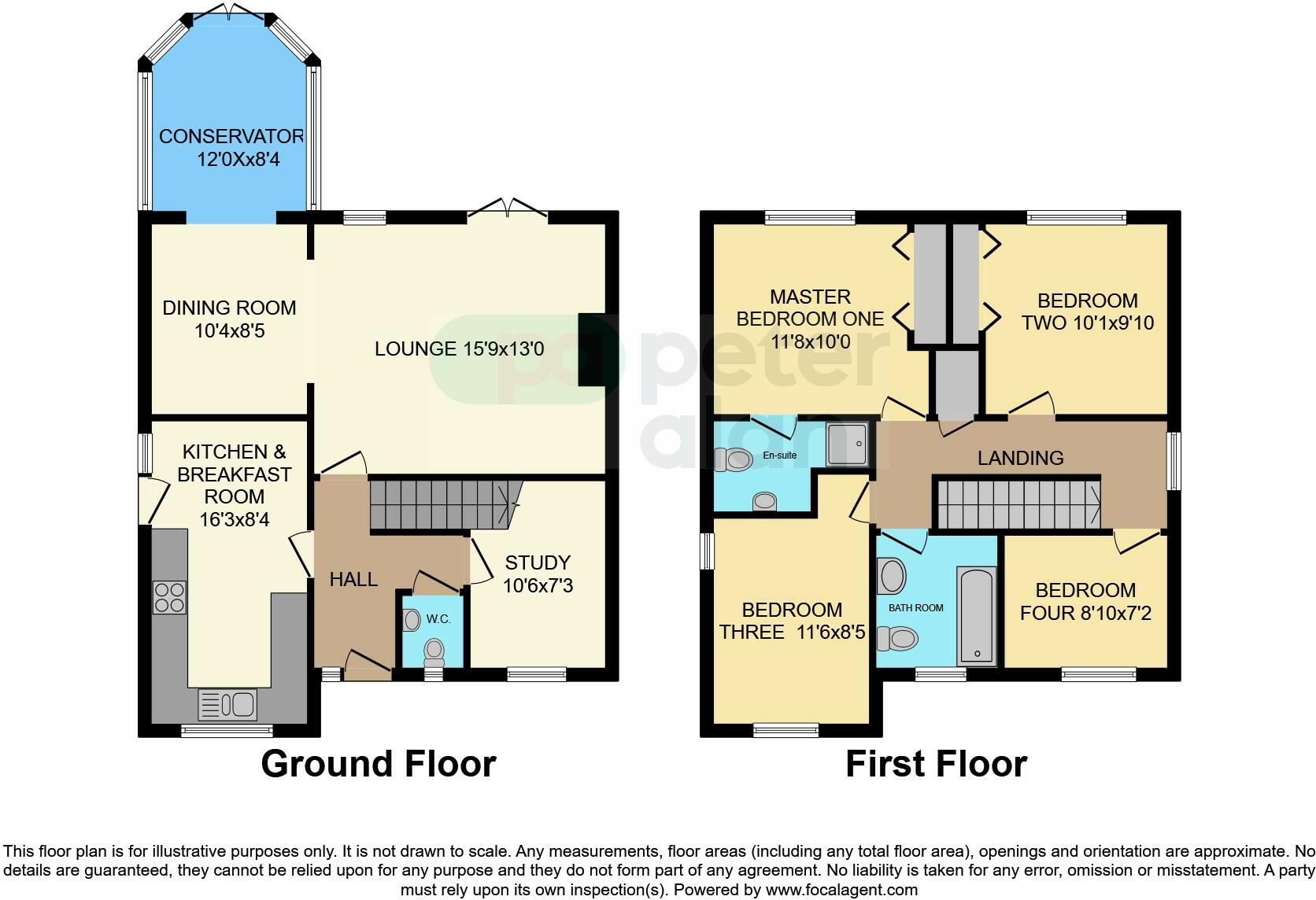 Ffordd Dinefwr, Creigiau, Cardiff floorplan
