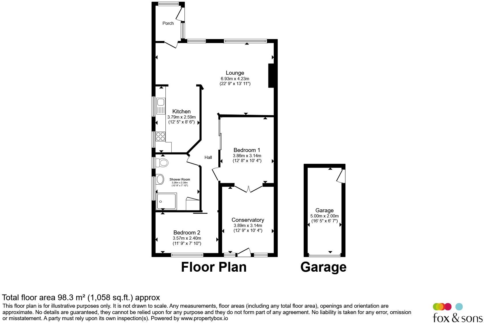 Woodpecker Road, Eastbourne floorplan
