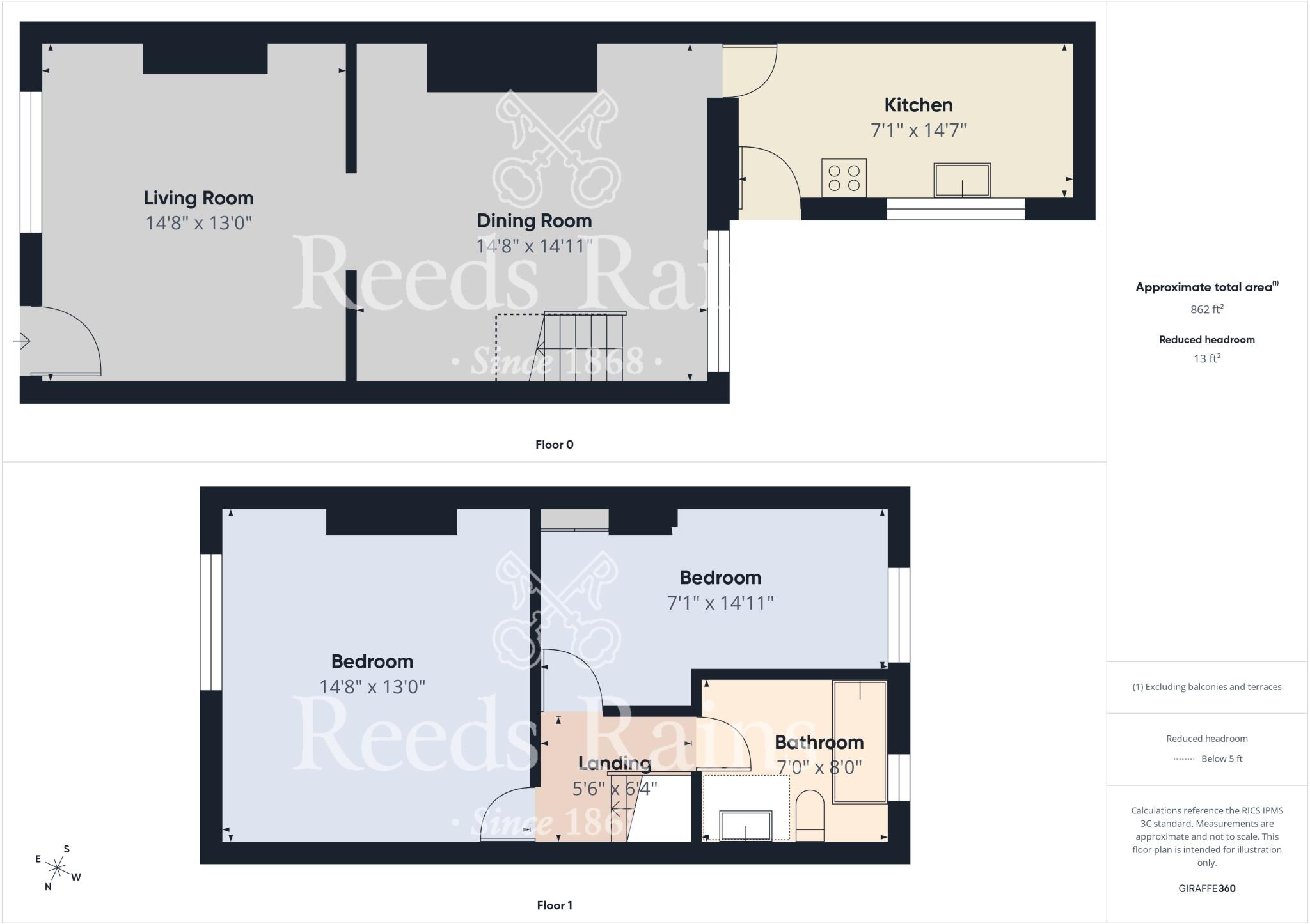 Elliot Street, Sacriston, Durham, DH7 floorplan
