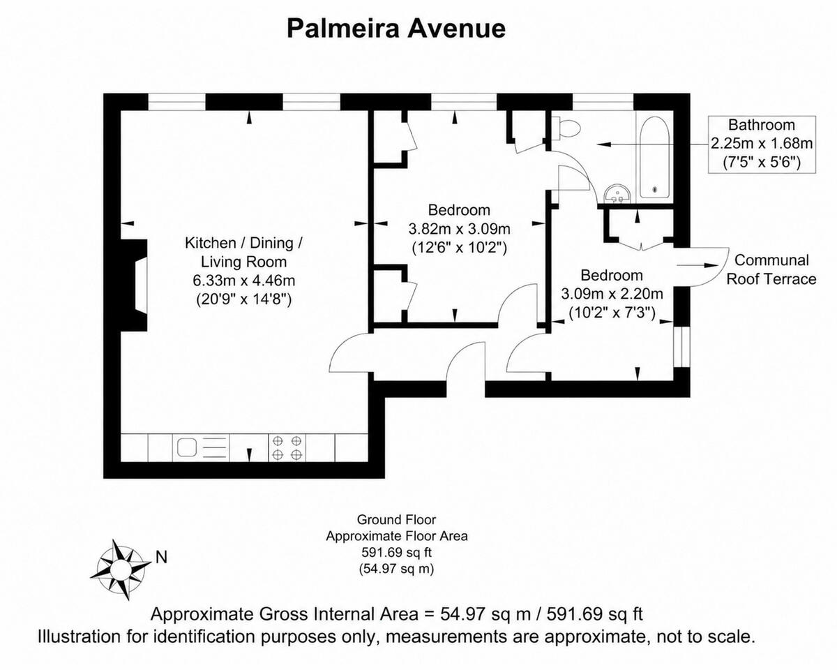 Palmeira Avenue, Hove floorplan