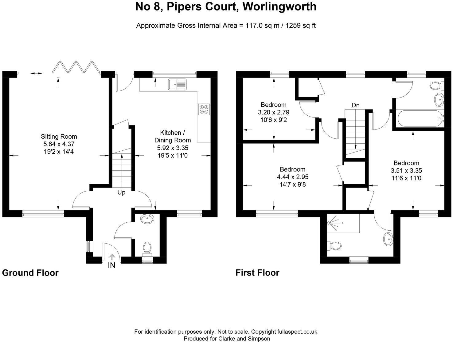 Worlingworth, Near Framlingham, Suffolk floorplan