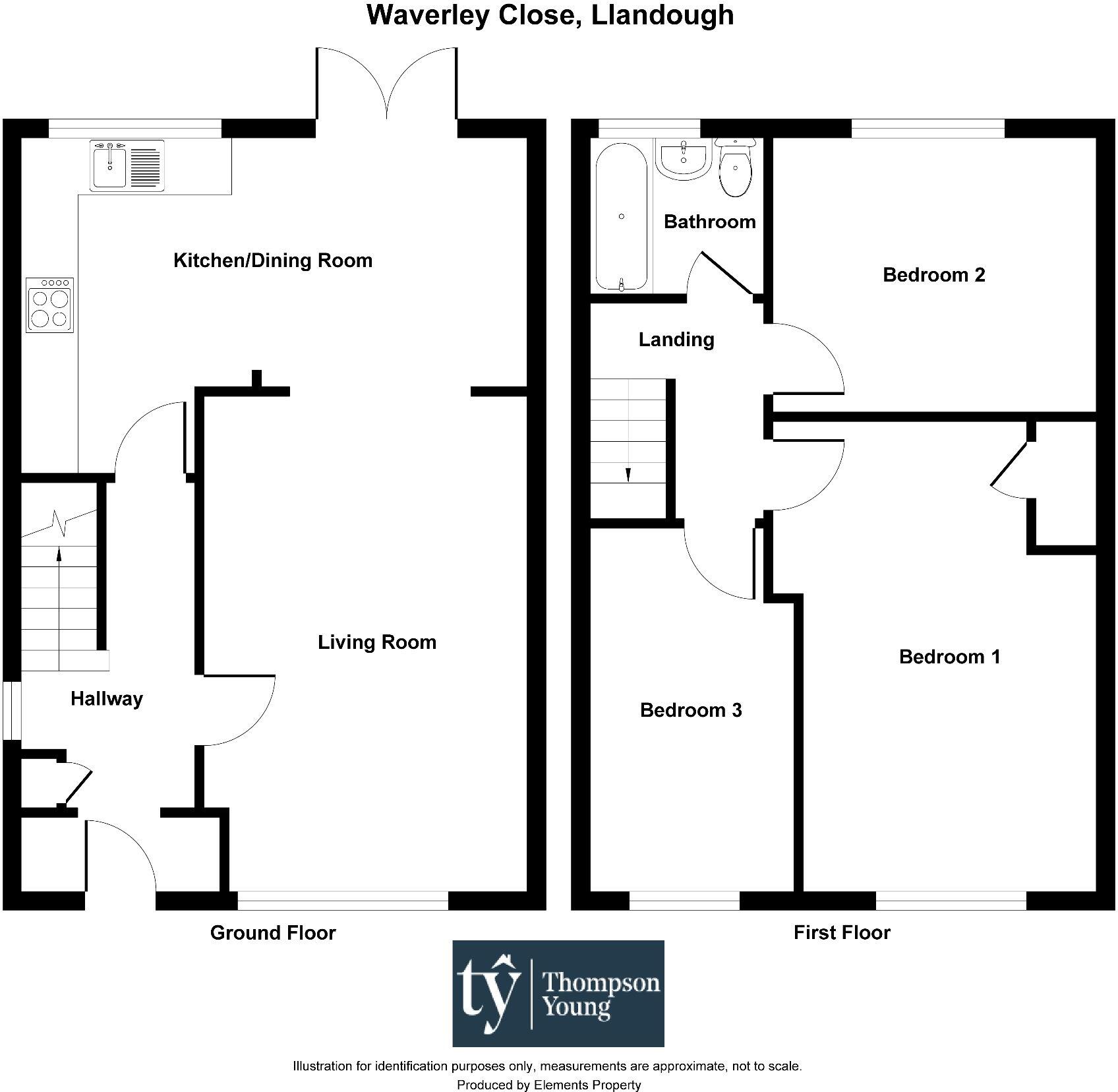 Waverley Close, Llandough, Penarth floorplan