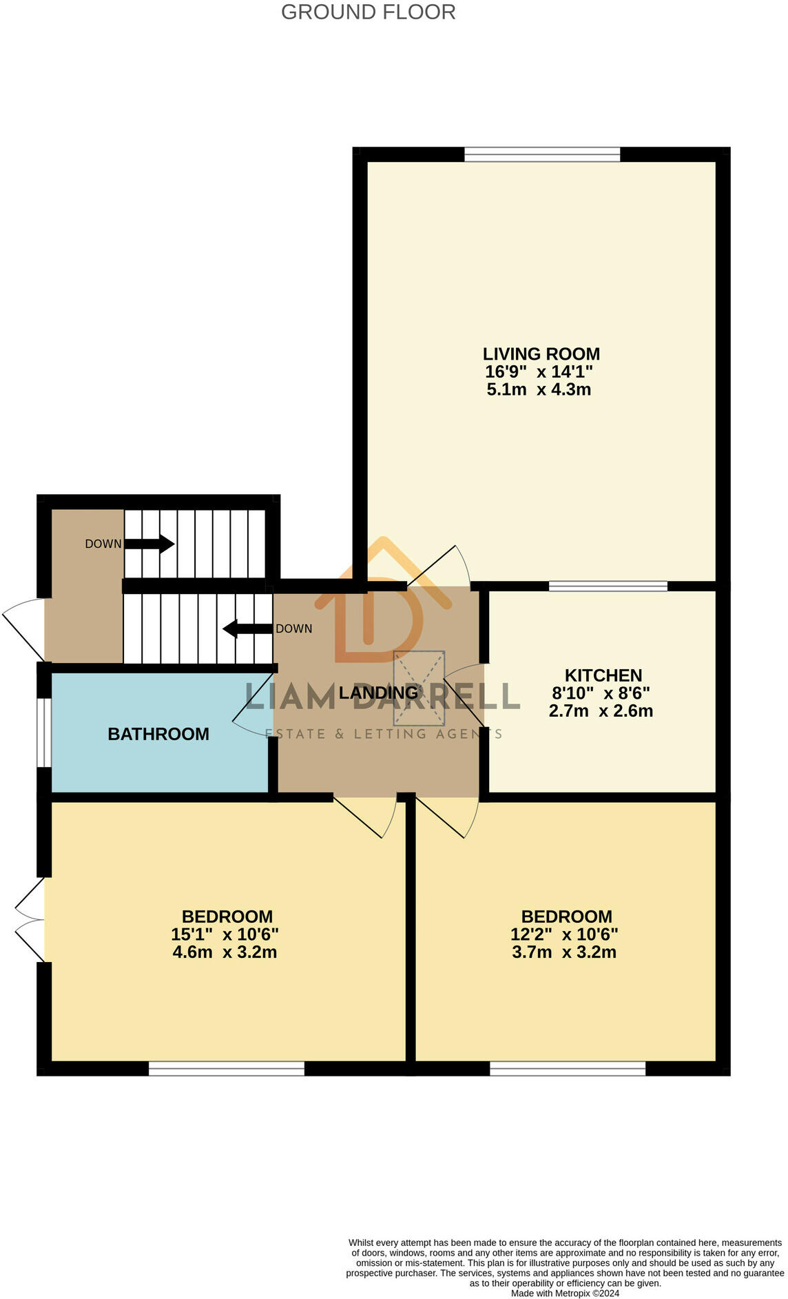 Lonsdale Road, Scarborough, North Yorkshire floorplan