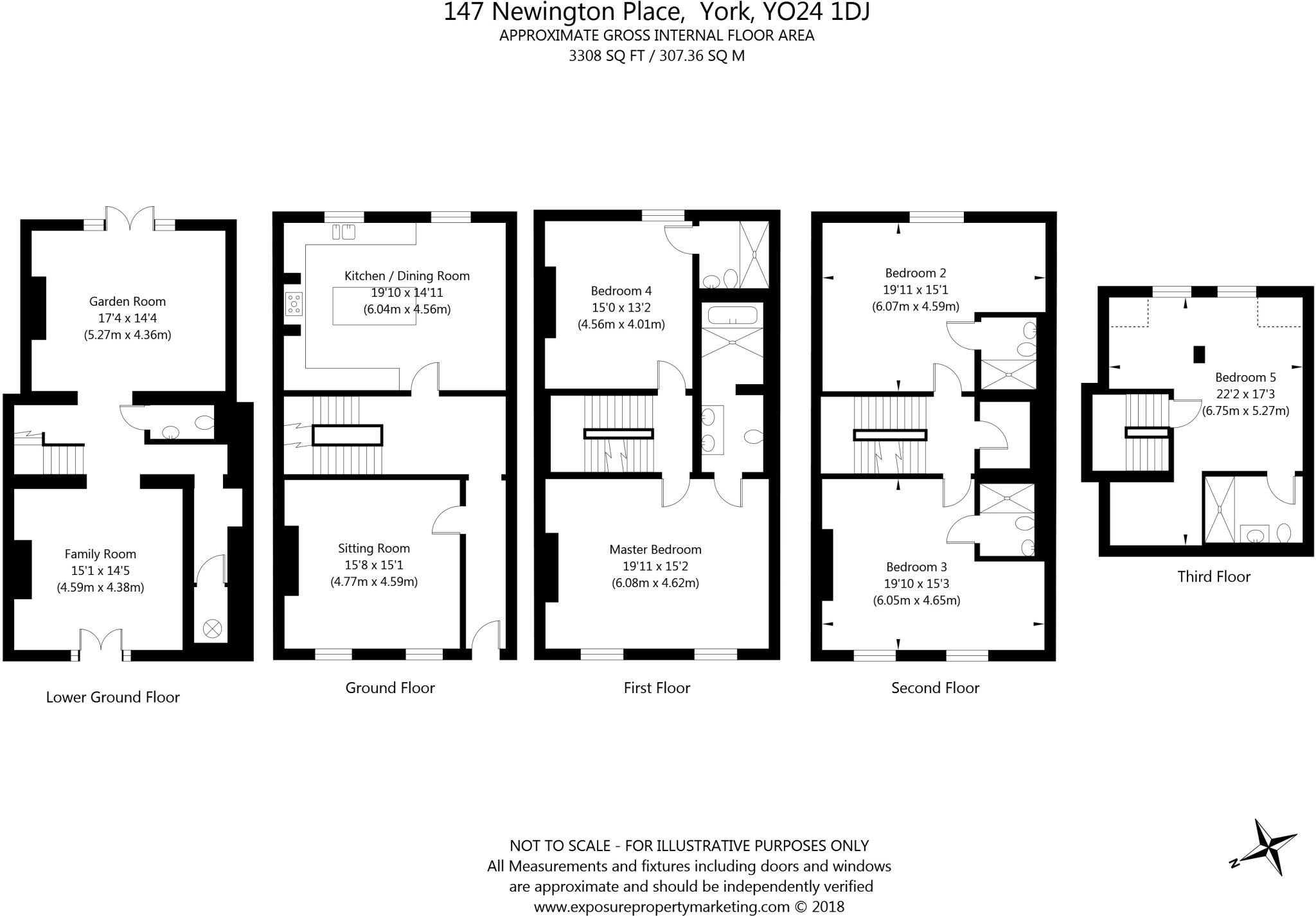 Mount Vale, York, North Yorkshire, YO24 floorplan
