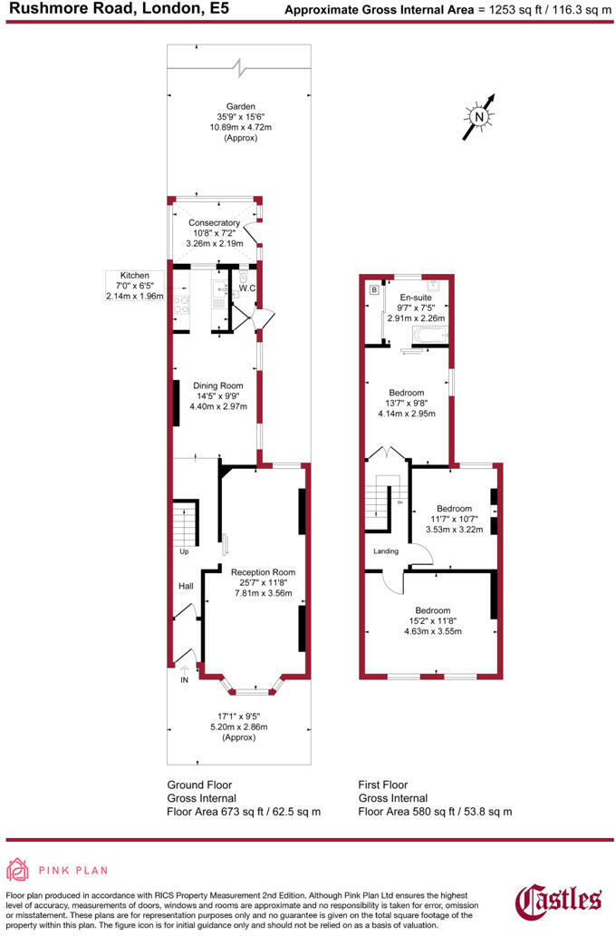 Rushmore Road, London floorplan