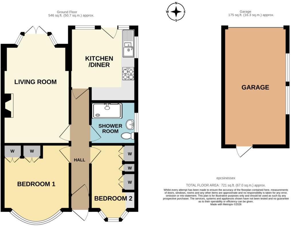 Newbury Gardens, Upminster, Essex floorplan